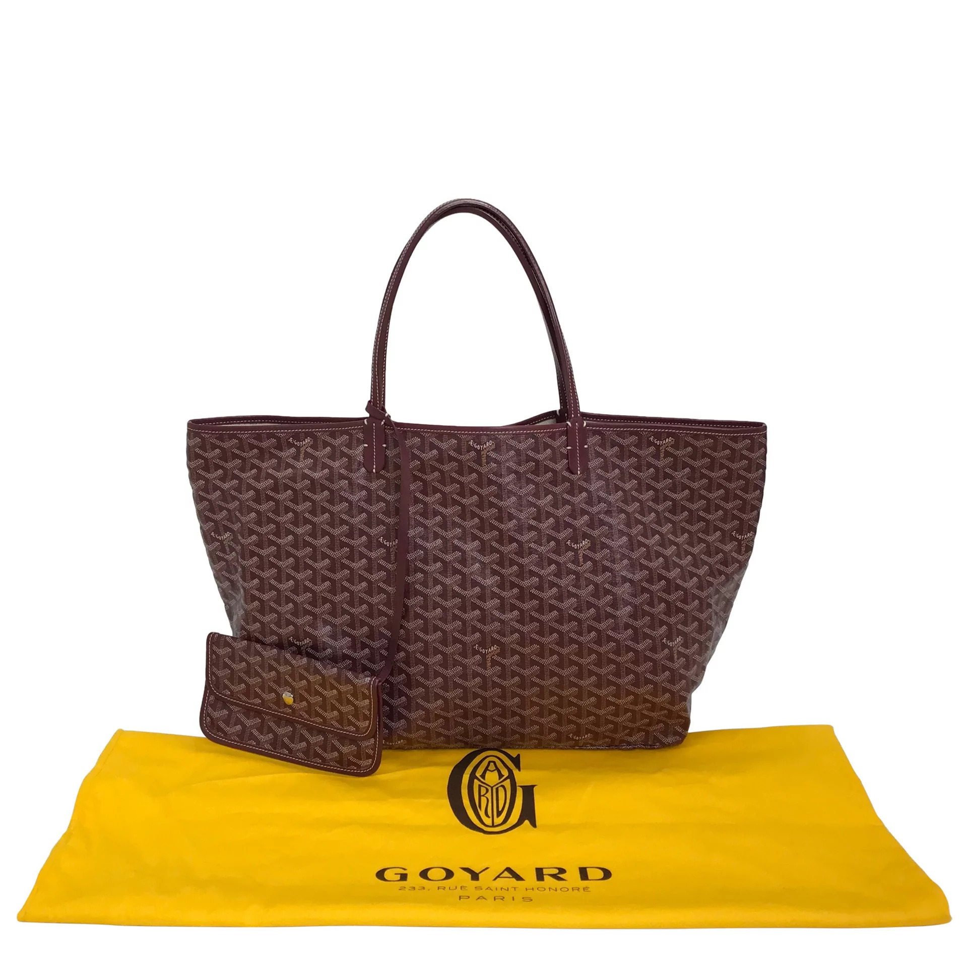 Bolsa Goyard Saint Louis GM Vinho