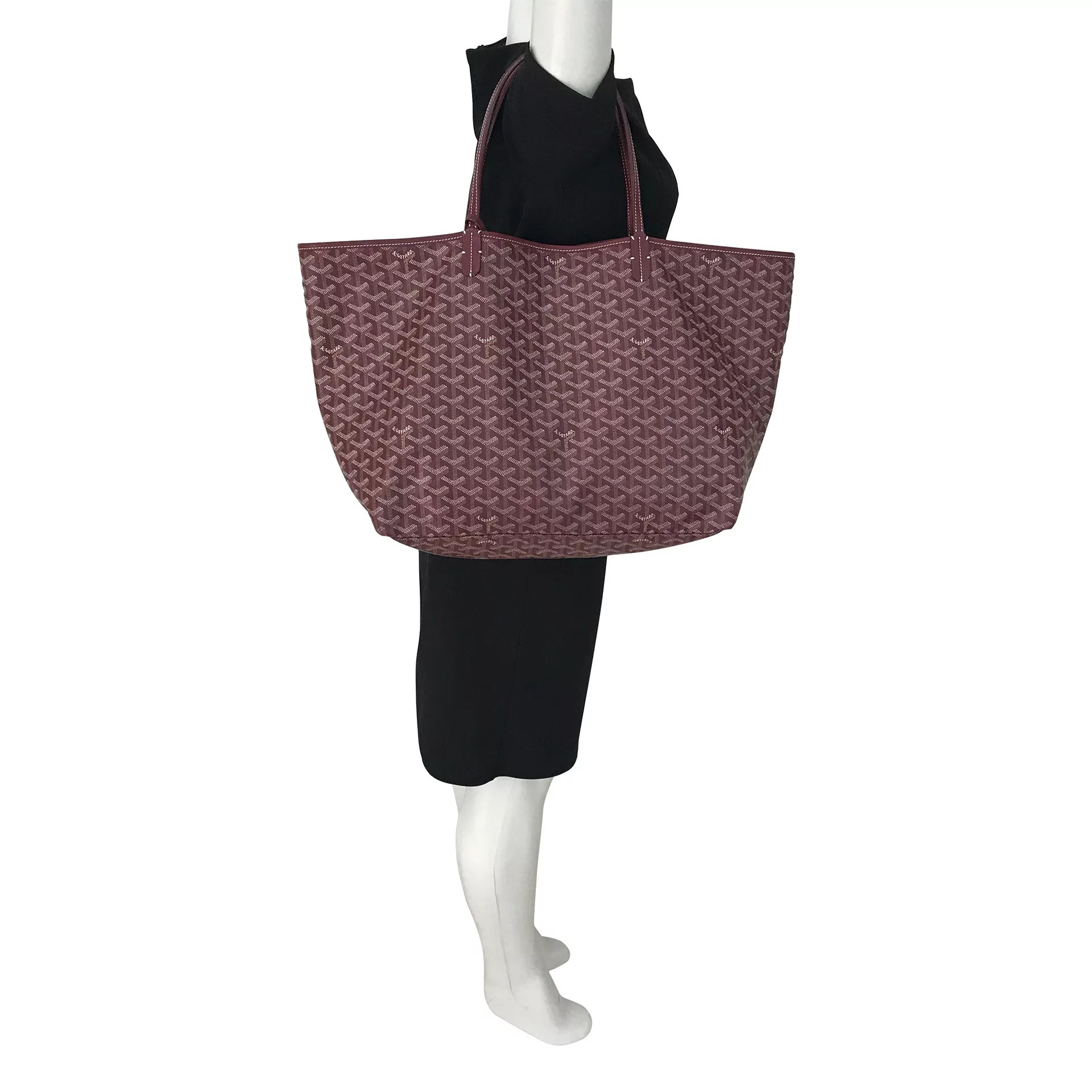 Bolsa Goyard Saint Louis GM Vinho