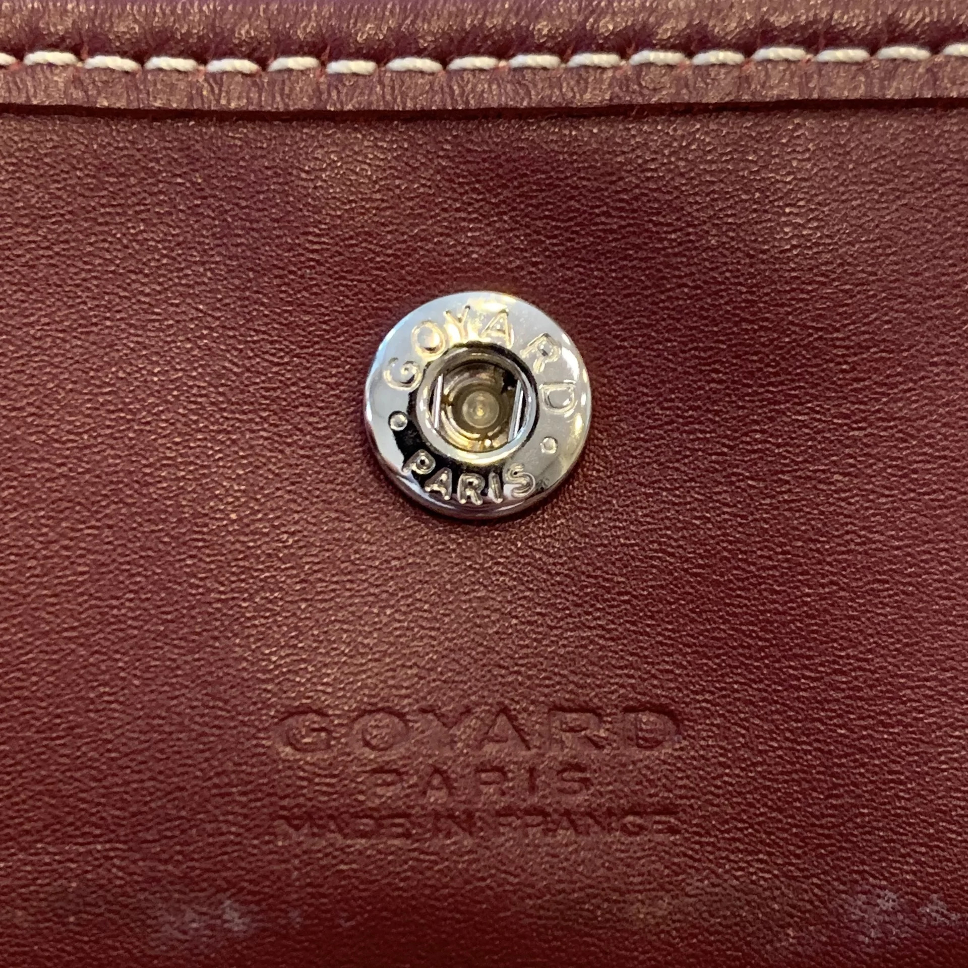 Bolsa Goyard Saint Louis GM Vinho