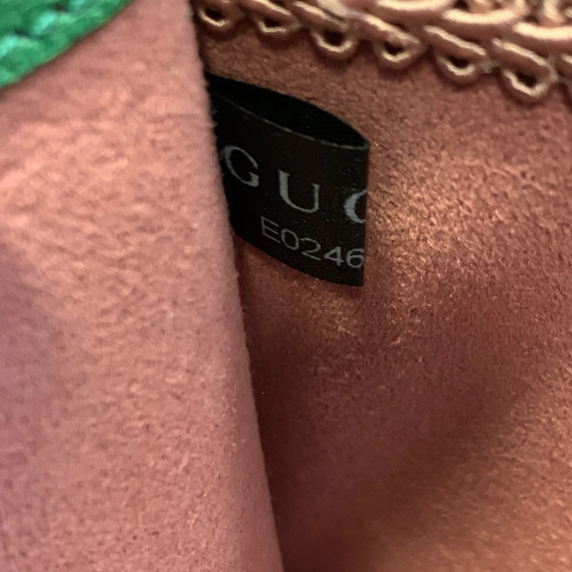 Bolsa Gucci Ricami Bordada