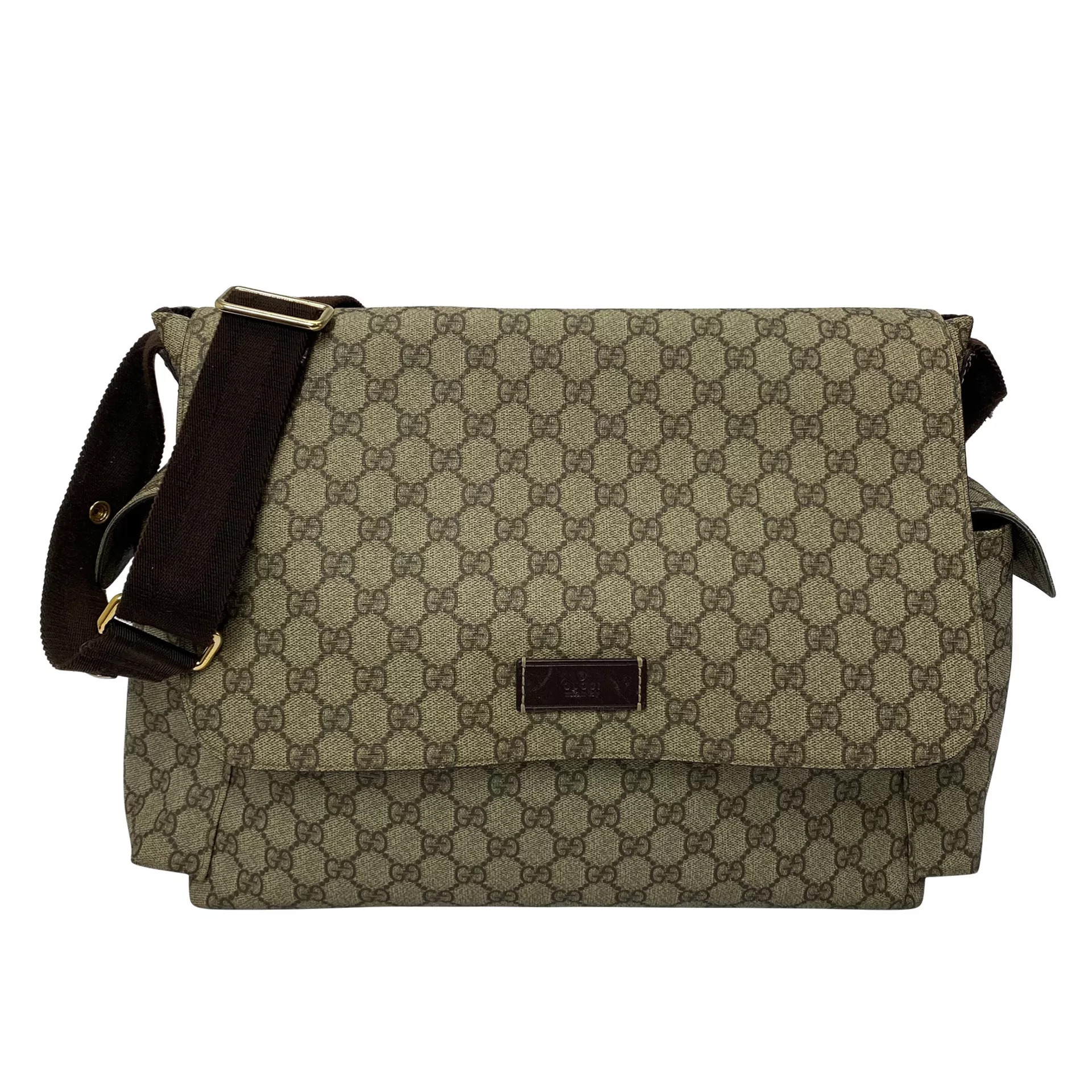 Bolsa Maternidade Gucci GG Plus Diaper Bag Guccissima