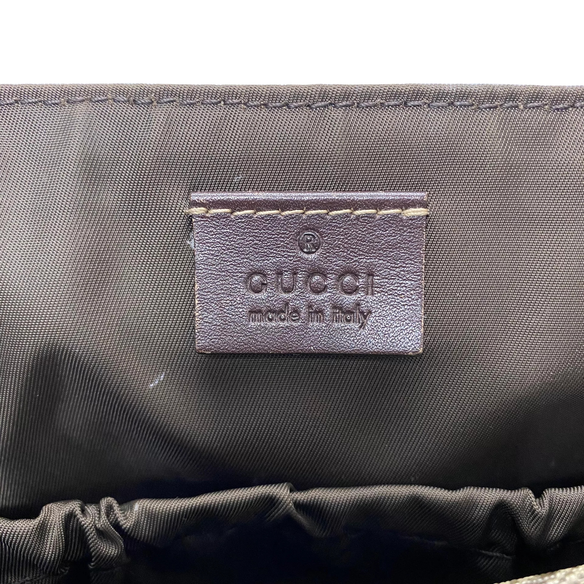 Bolsa Maternidade Gucci GG Plus Diaper Bag Guccissima