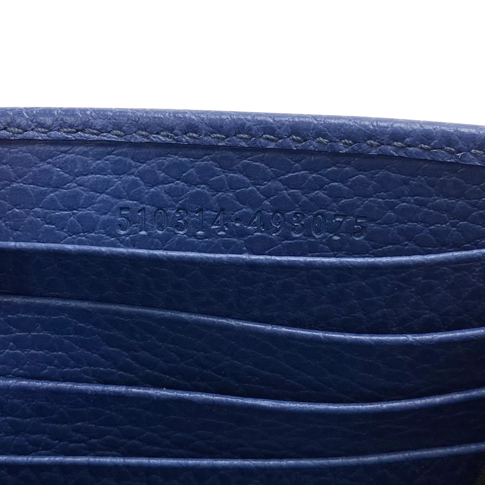 Bolsa Gucci Interlocking G Azul