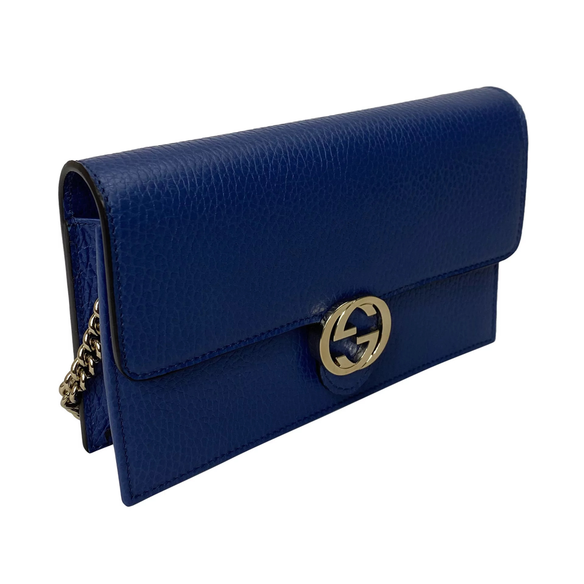 Bolsa Gucci Interlocking G Azul