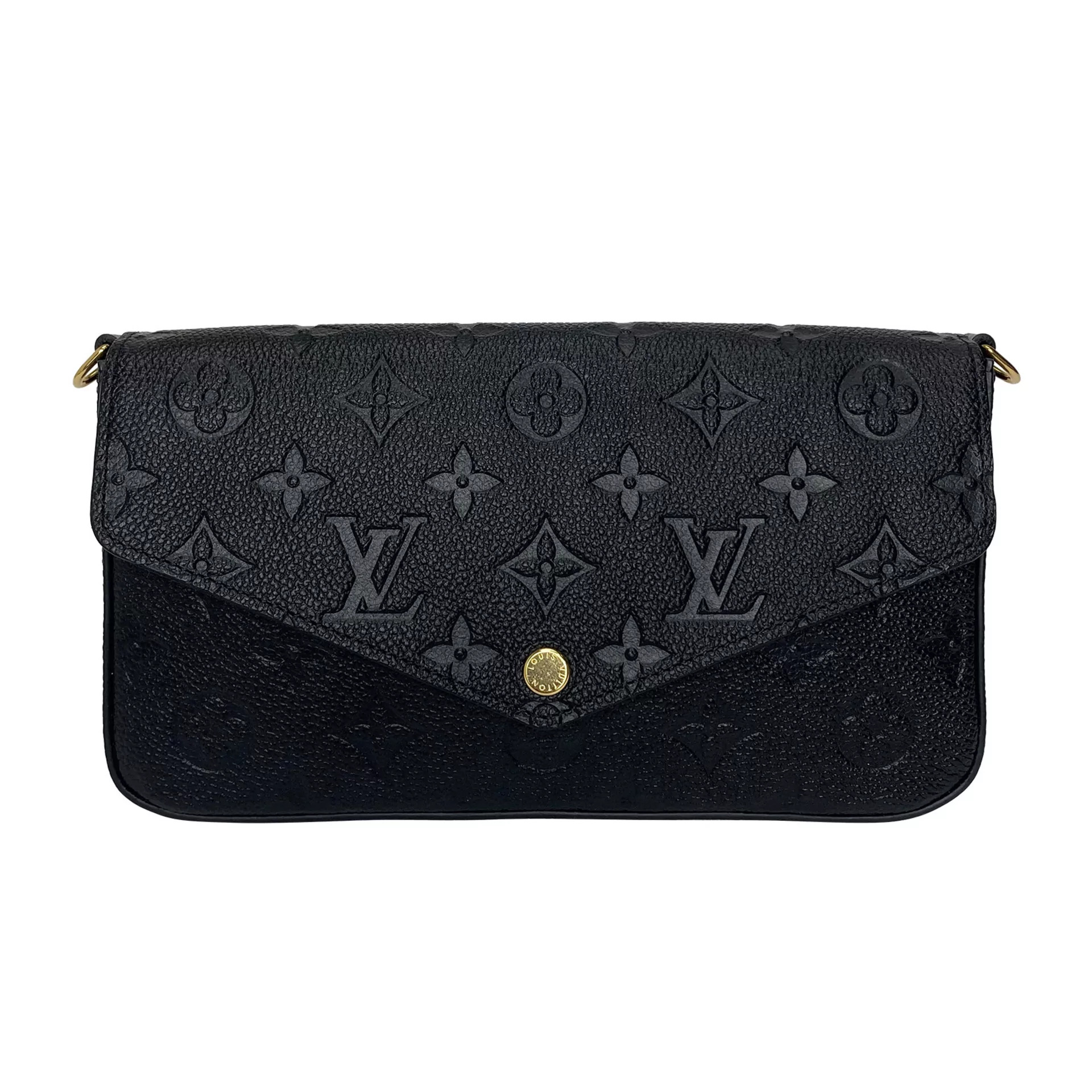 Bolsa Pochette Louis Vuitton Félice Preta