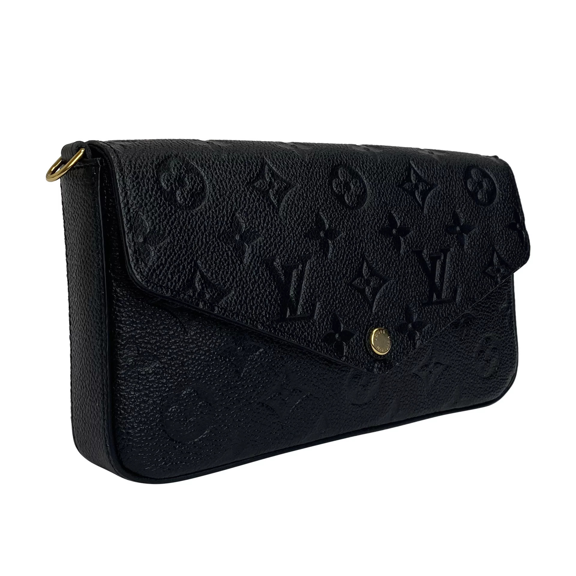Bolsa Pochette Louis Vuitton Félice Preta