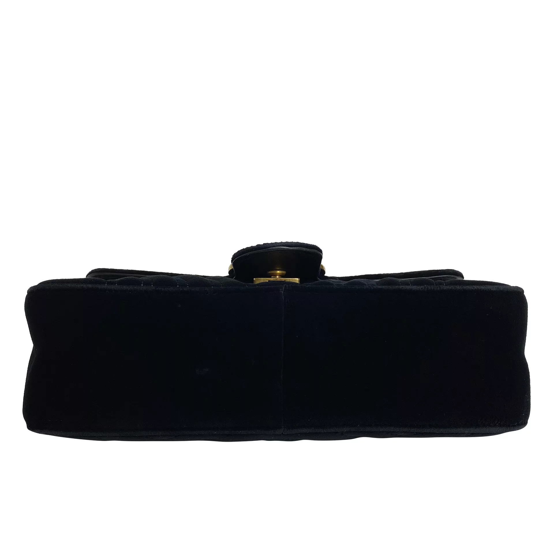 Bolsa Gucci GG Marmont Veludo Preta