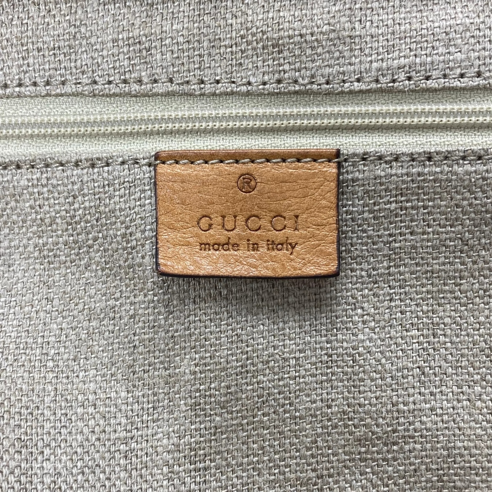 Bolsa Gucci Tattoo Heart Tribeca Messenger Caramelo