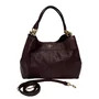 Bolsa Coach Couro Berinjela