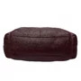Bolsa Coach Couro Berinjela