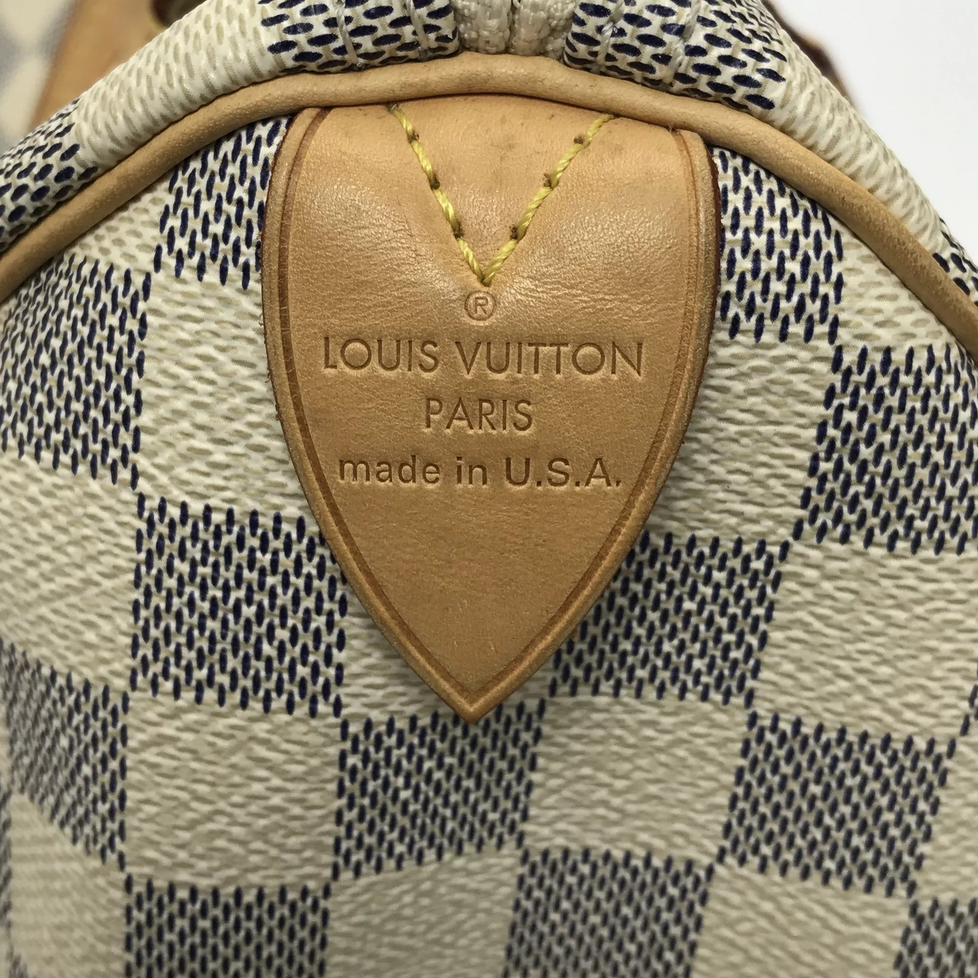 Bolsa Louis Vuitton Speedy 30 Damier Azur