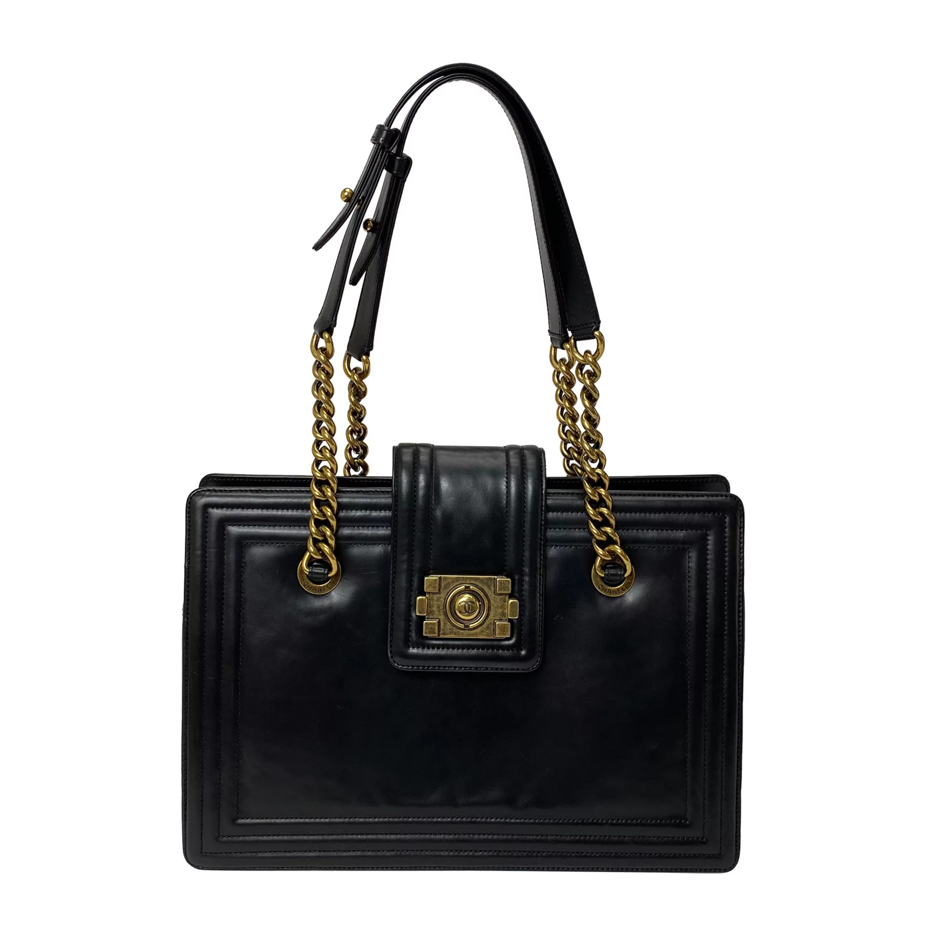 Bolsa Chanel Boy Tote Preta