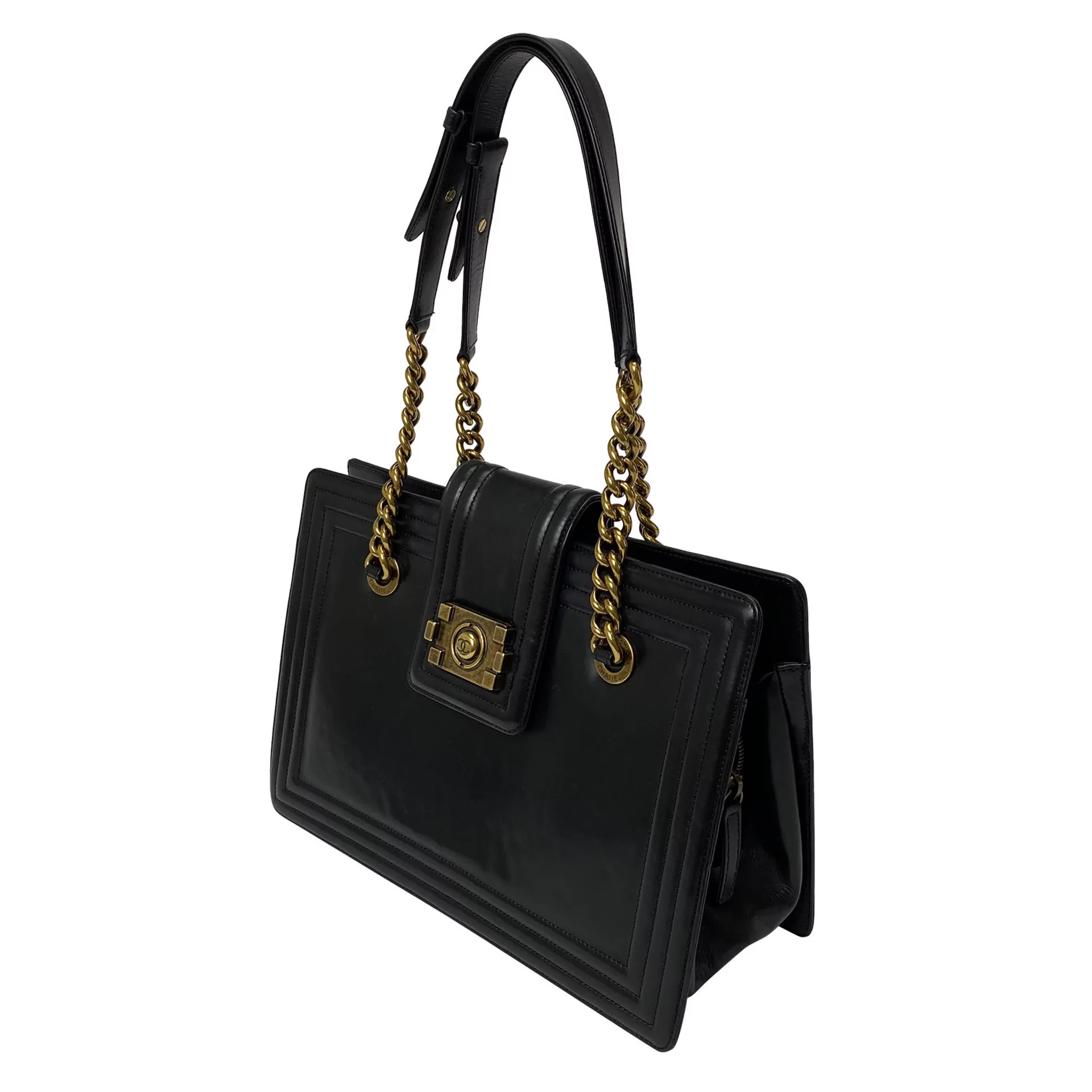 Bolsa Chanel Boy Tote Preta