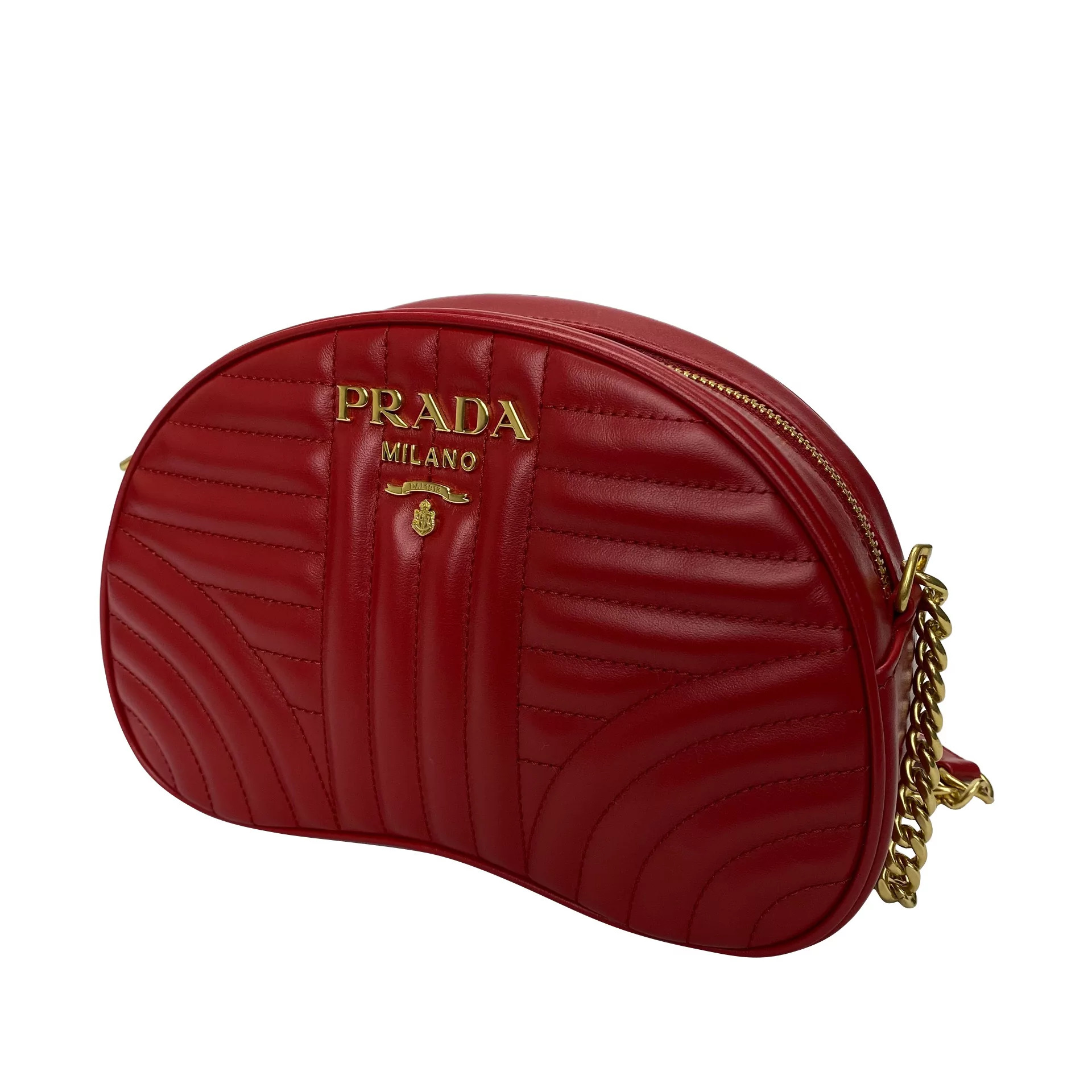 Bolsa Prada Matelassê Vermelha