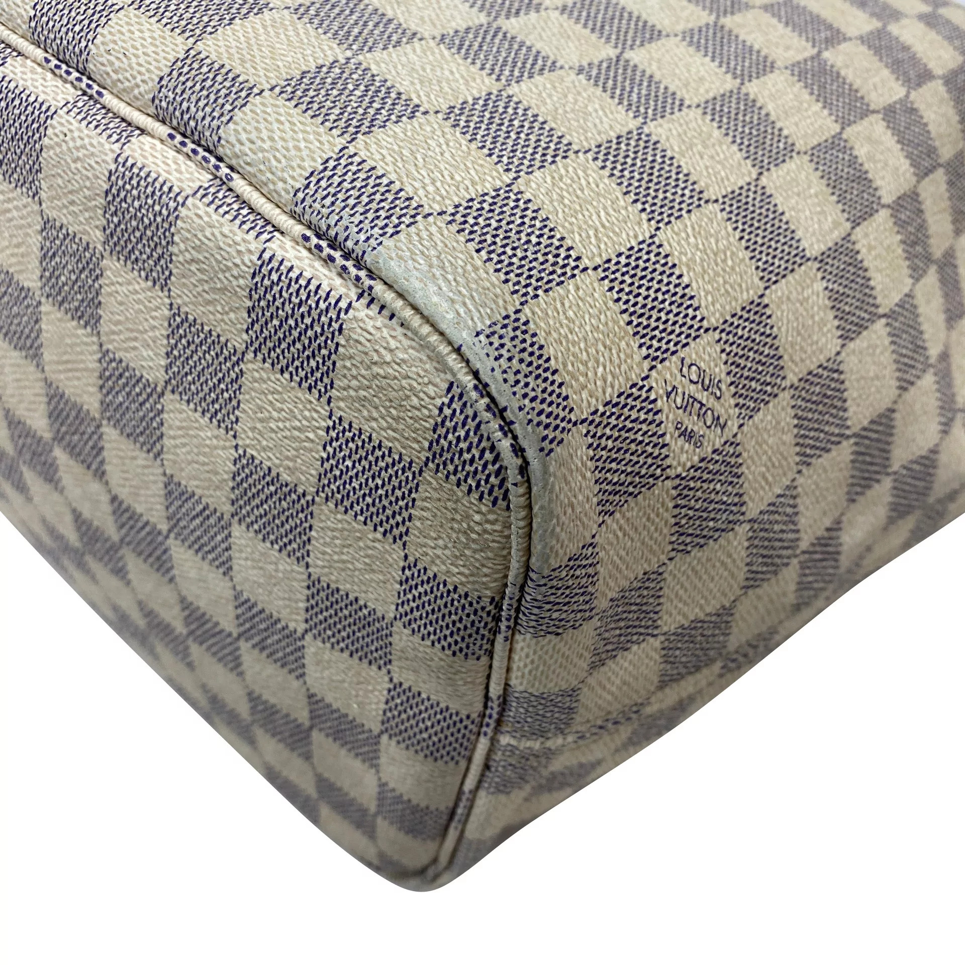 Bolsa Louis Vuitton Neverfull Damier Azur MM