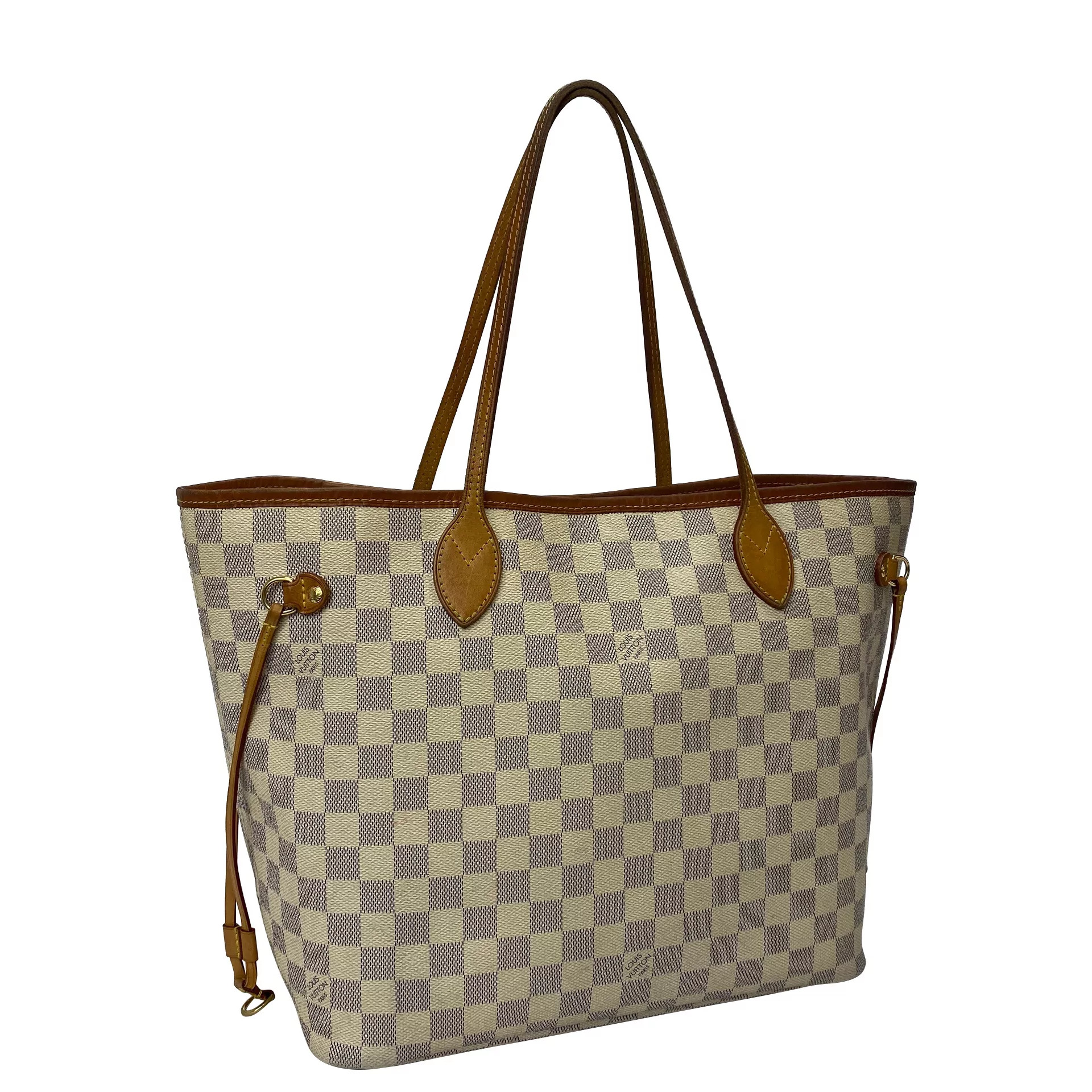 Bolsa Louis Vuitton Neverfull Damier Azur MM