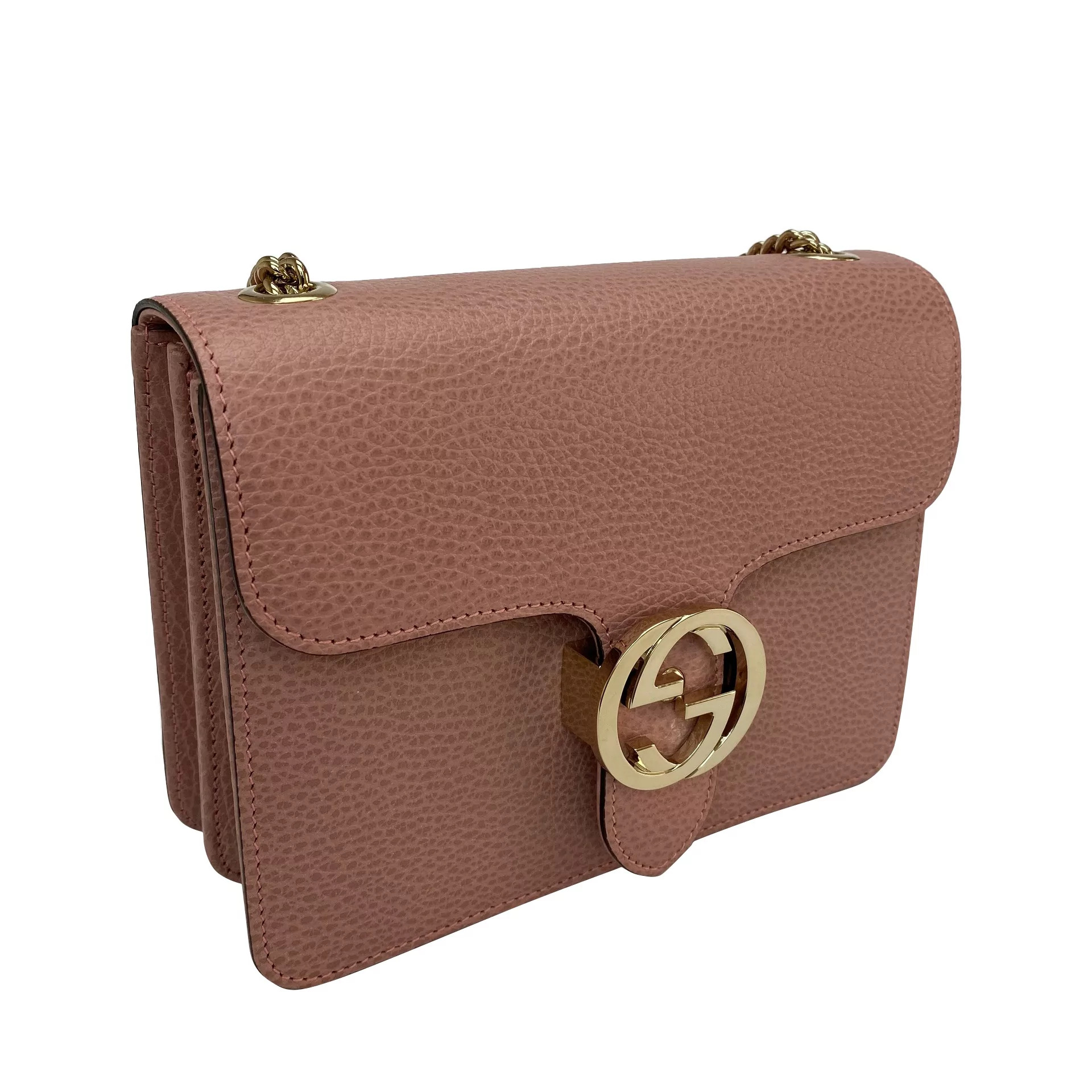 Bolsa Gucci Interlocking G Rosa