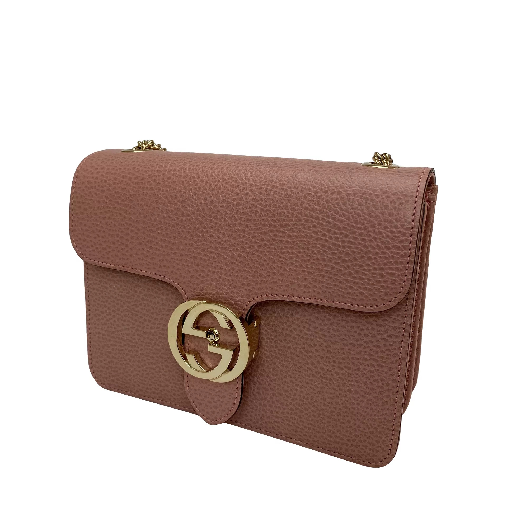 Bolsa Gucci Interlocking G Rosa