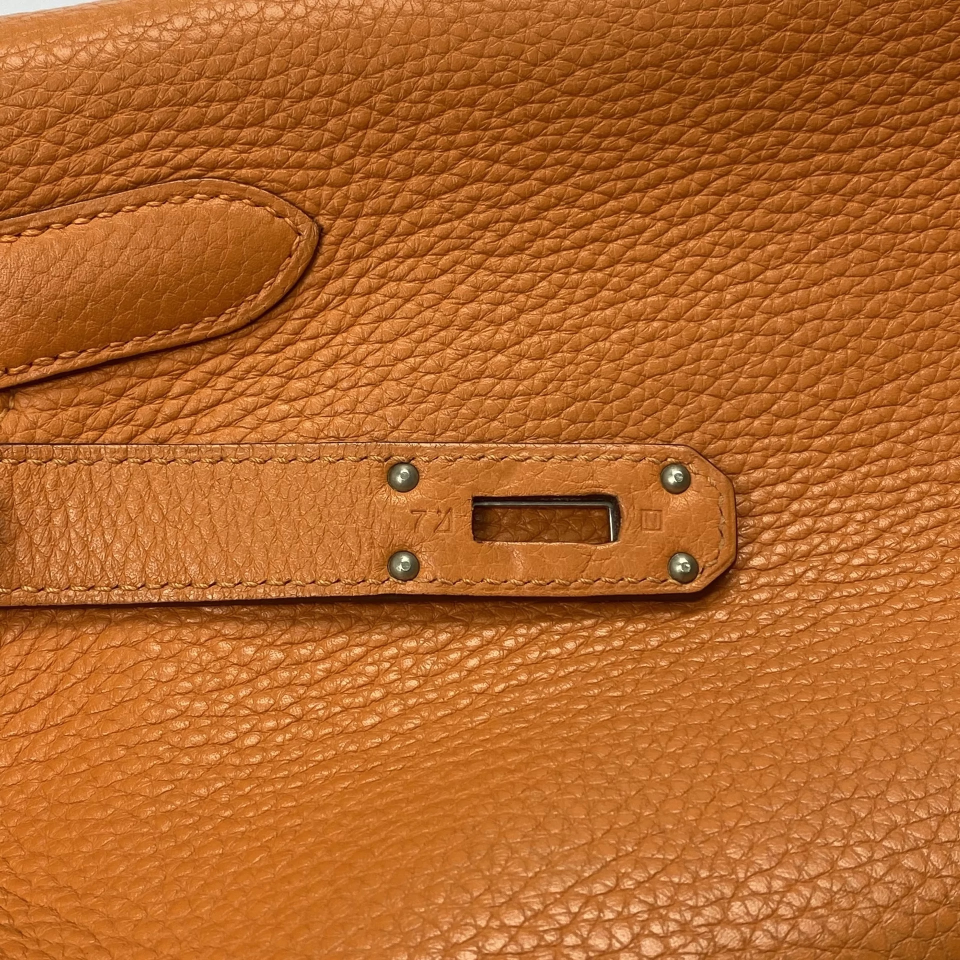 Bolsa Hermès Shoulder Kelly 40 Laranja