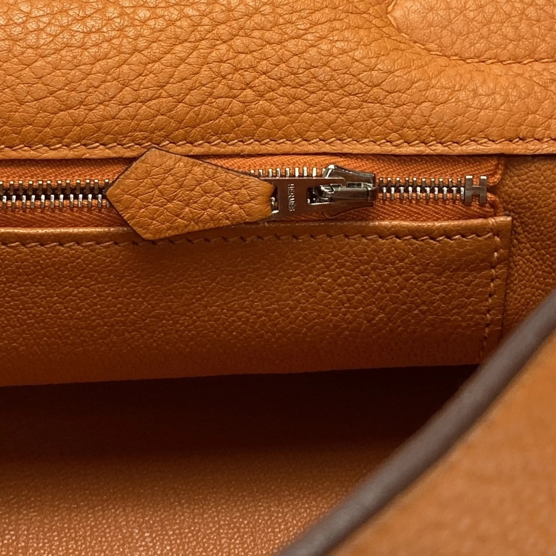 Bolsa Hermès Shoulder Kelly 40 Laranja