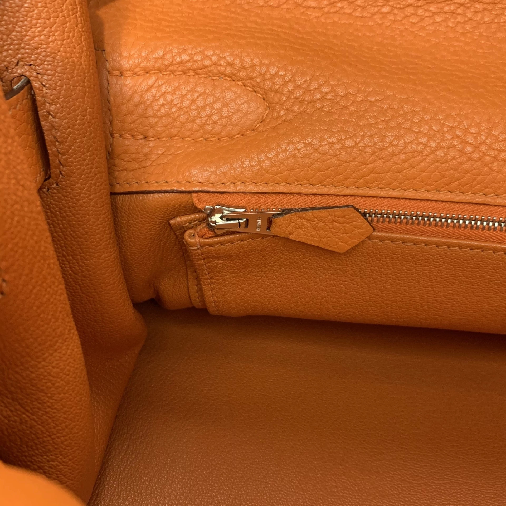 Bolsa Hermès Shoulder Kelly 40 Laranja