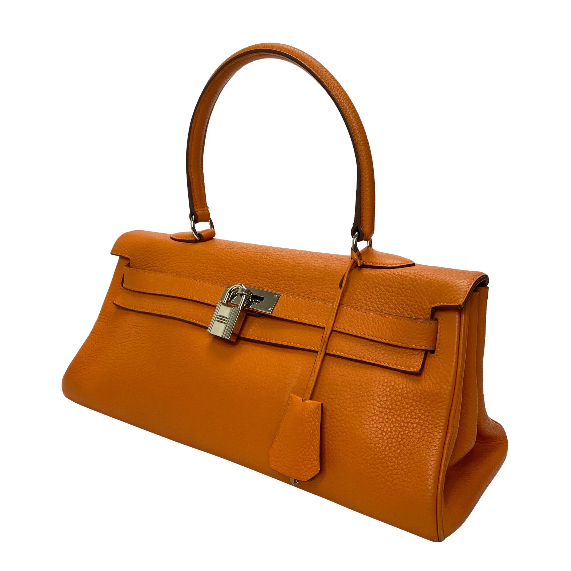 Bolsa Hermès Shoulder Kelly 40 Laranja