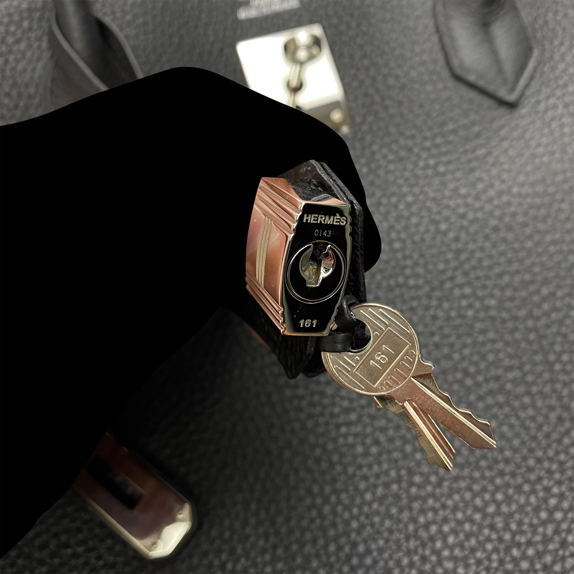 Bolsa Hermès Birkin 40 Togo Noir