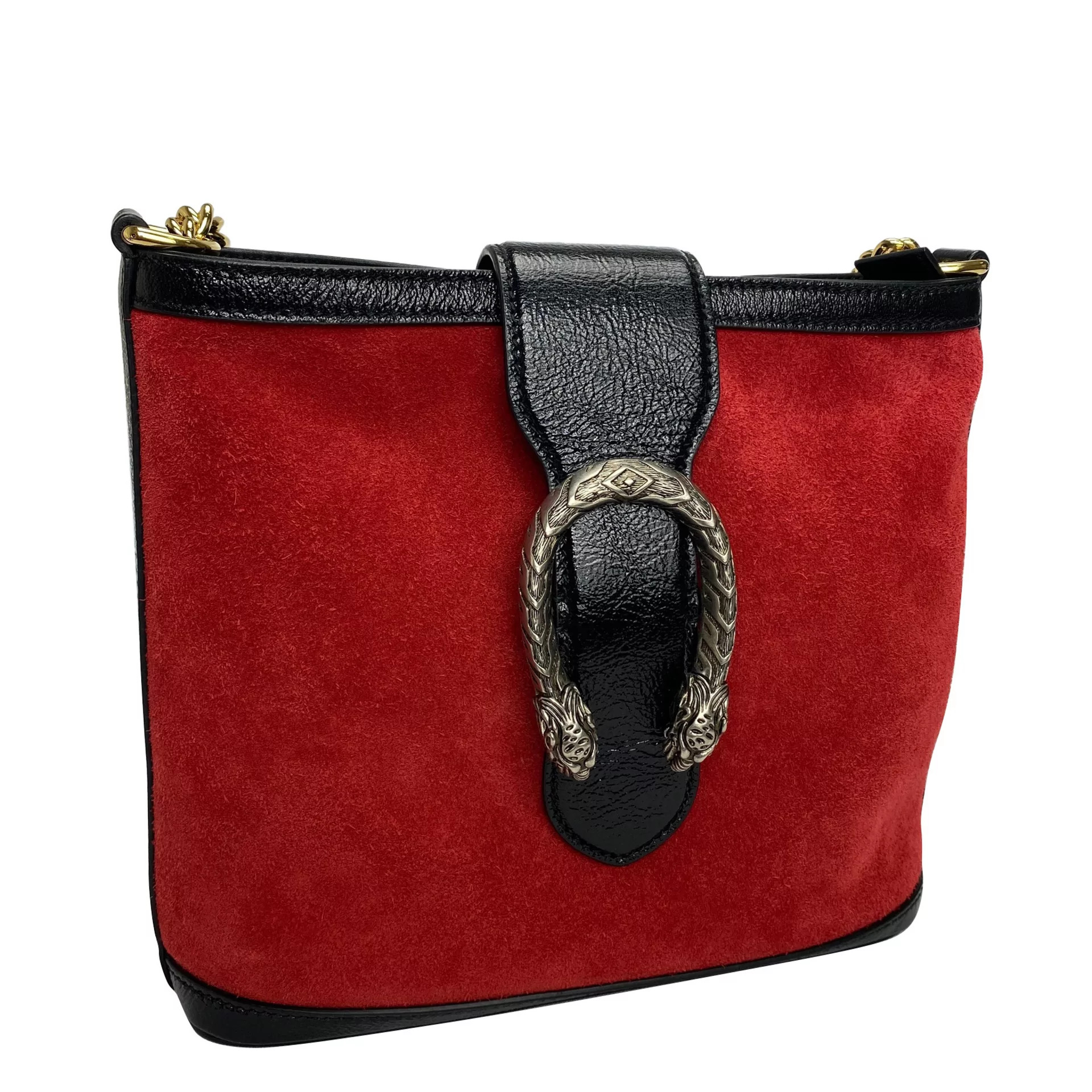 Bolsa Gucci Dionysus Bucket Vermelha