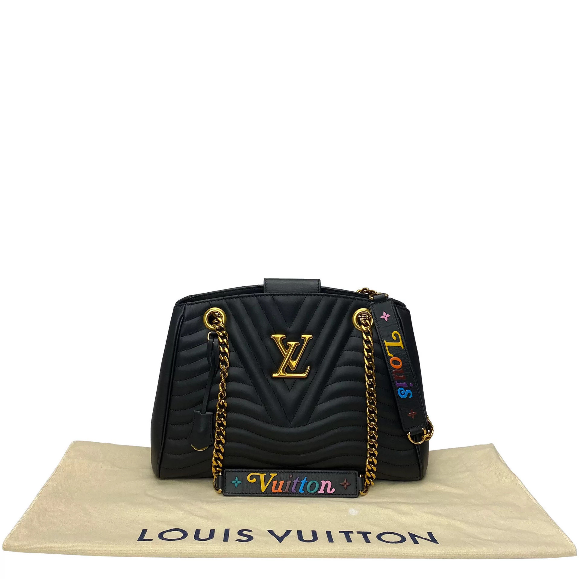 Bolsa Louis Vuitton Chain Tote New Wave