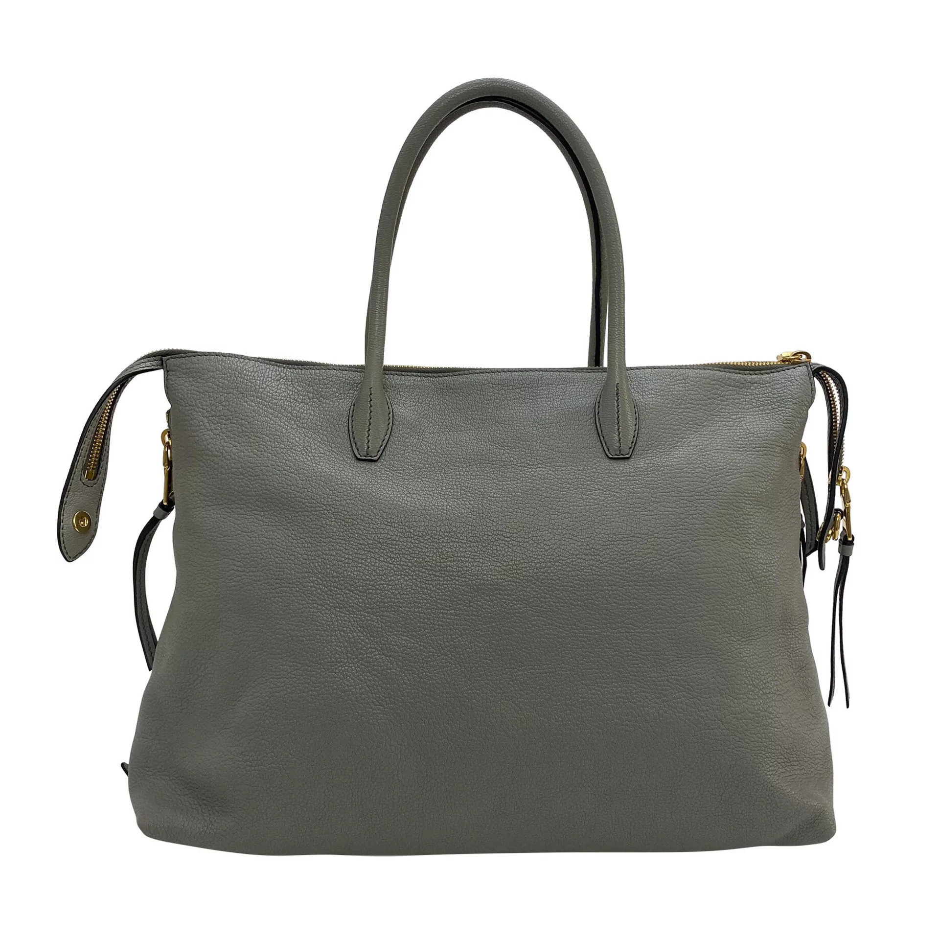 Bolsa Miu Miu Couro Cinza