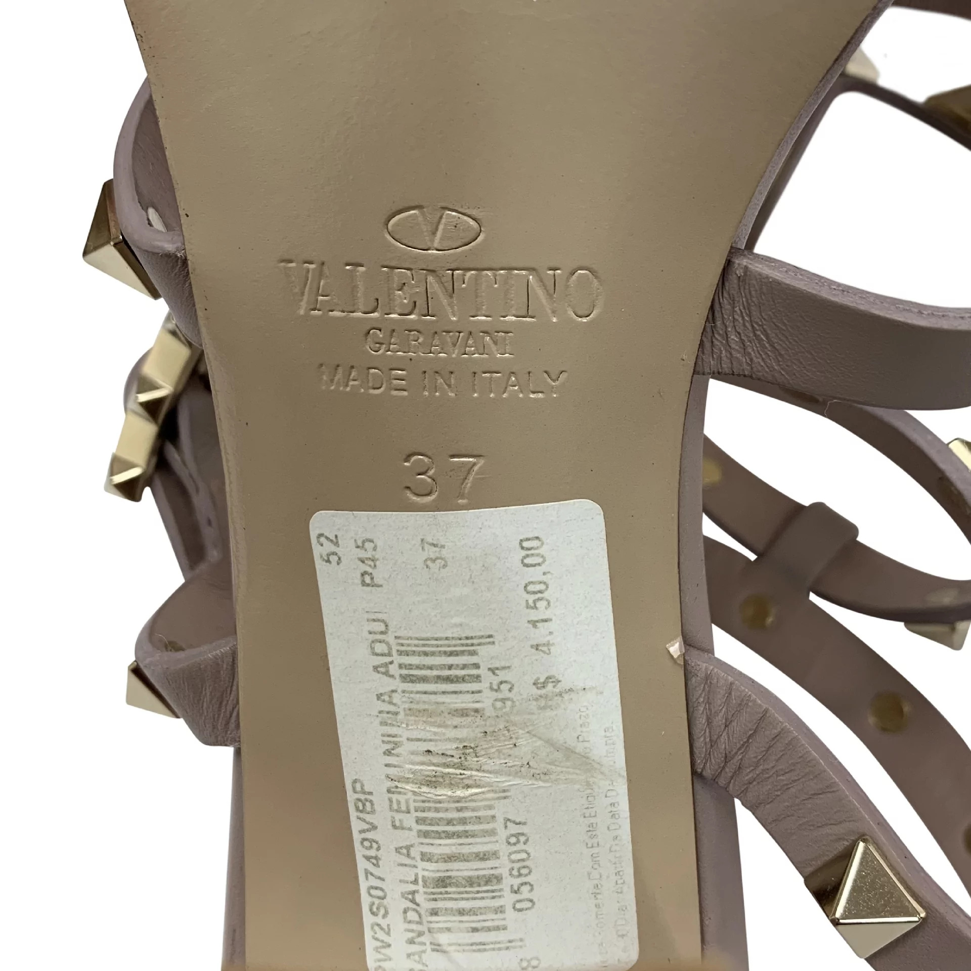 Sandália Valentino Garavani Rockstud