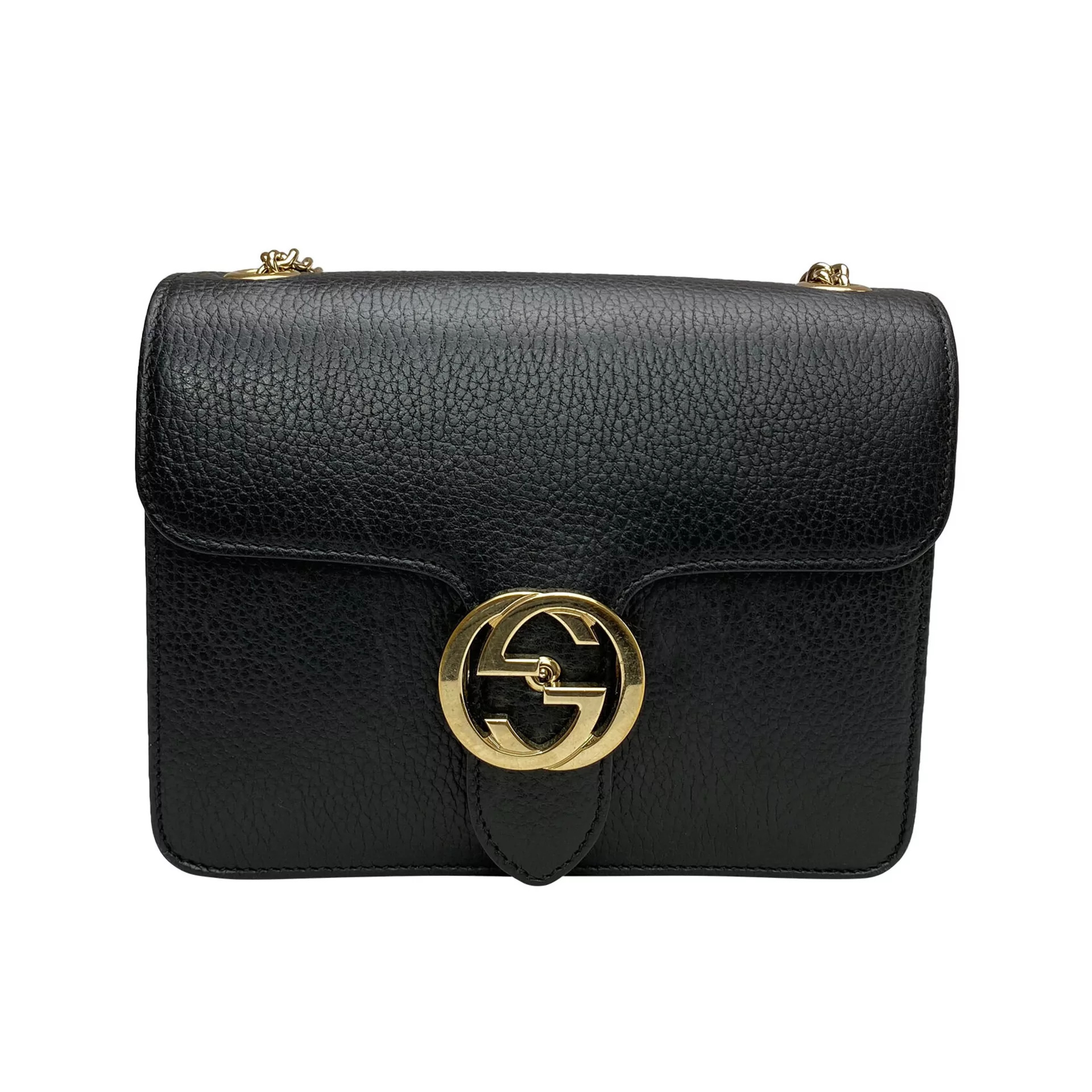 Bolsa Gucci Interlocking G Preta
