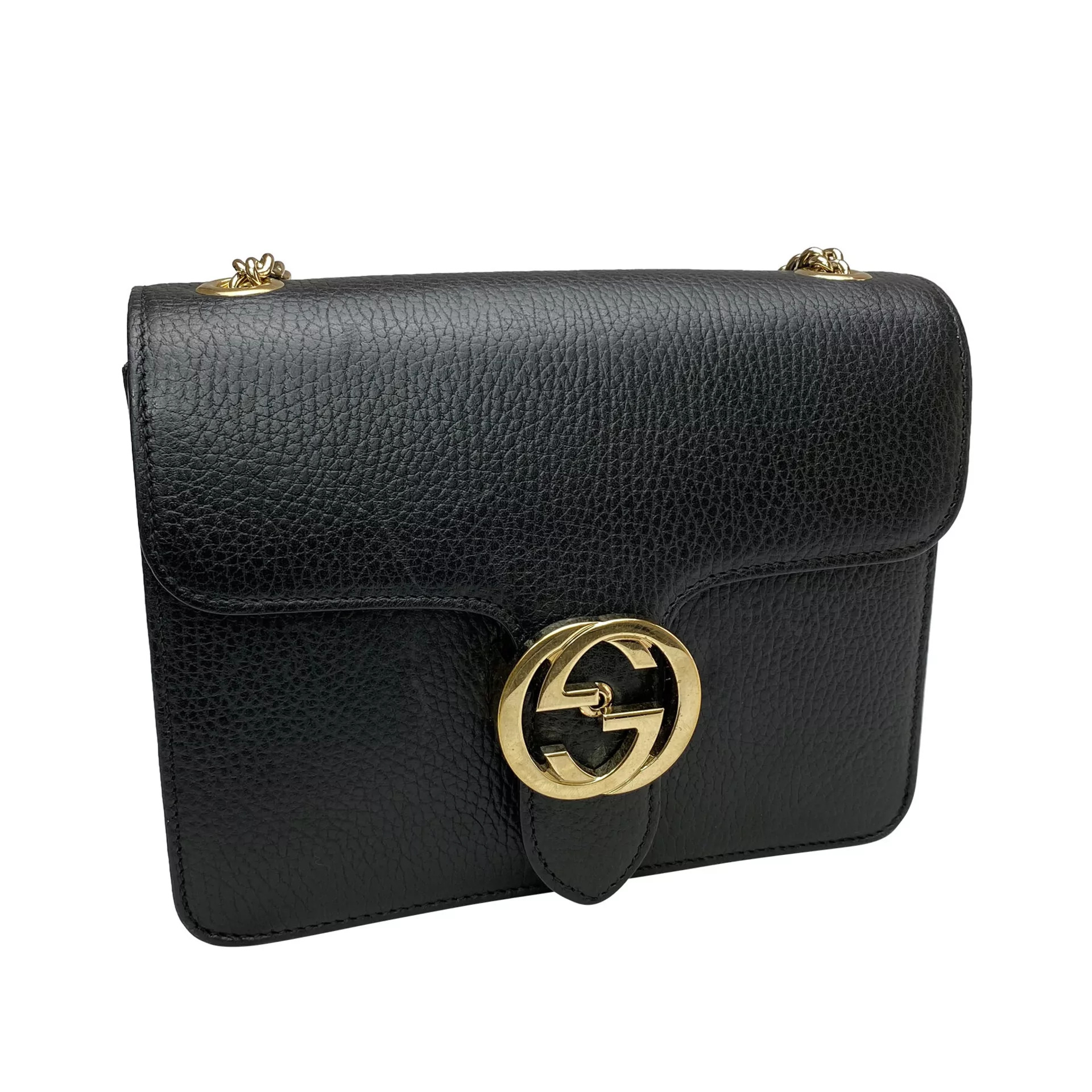 Bolsa Gucci Interlocking G Preta