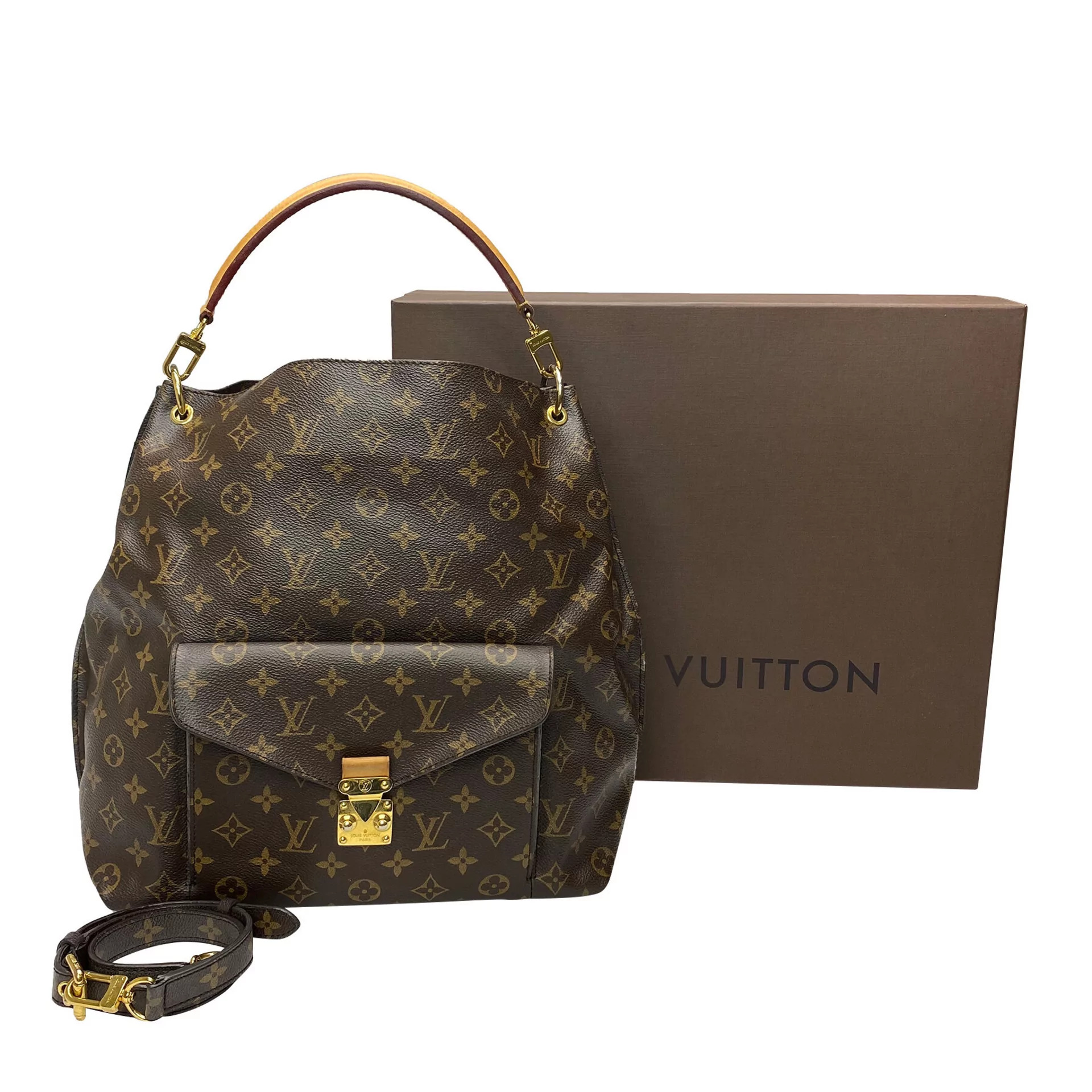 Bolsa Louis Vuitton Metis Hobo Monogram
