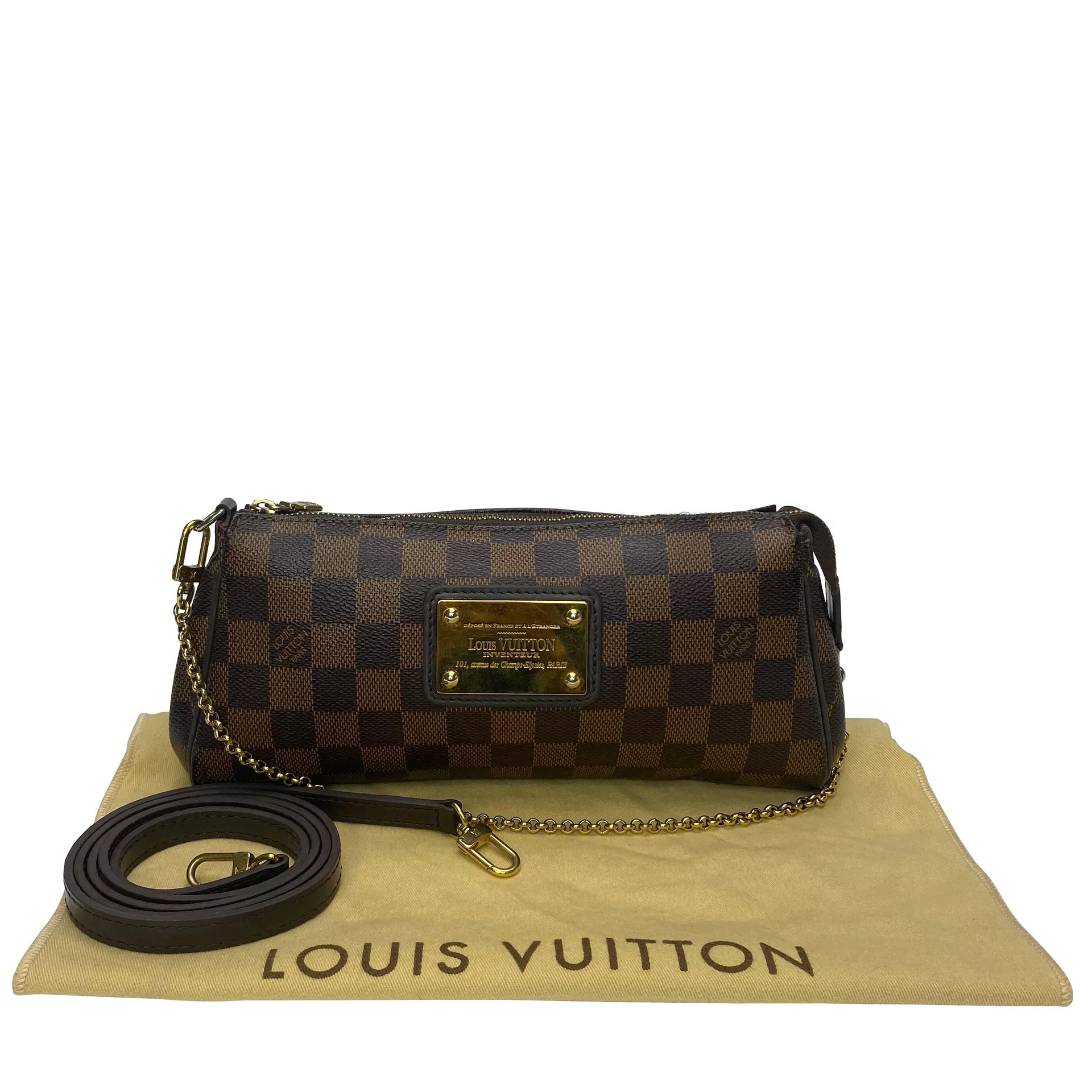 Bolsa Louis Vuitton Eva Damier Ebene
