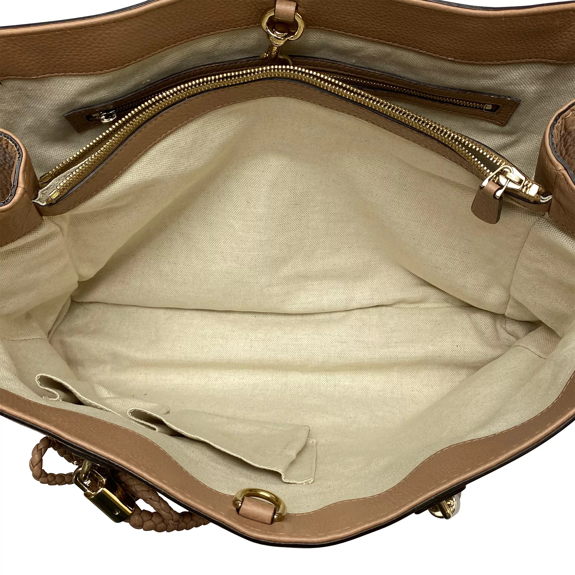 Bolsa Gucci Bella Tote Caramelo