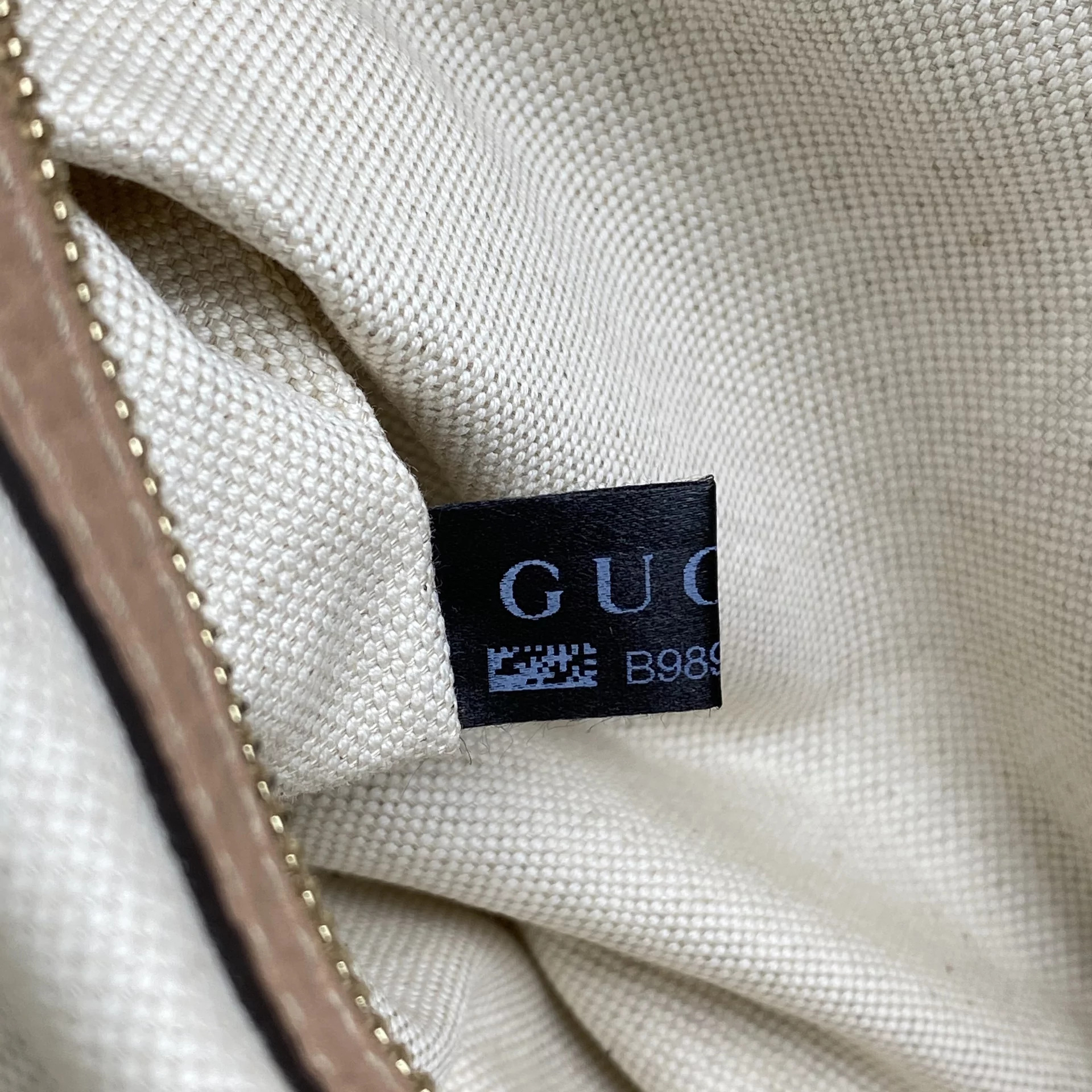 Bolsa Gucci Bella Tote Caramelo