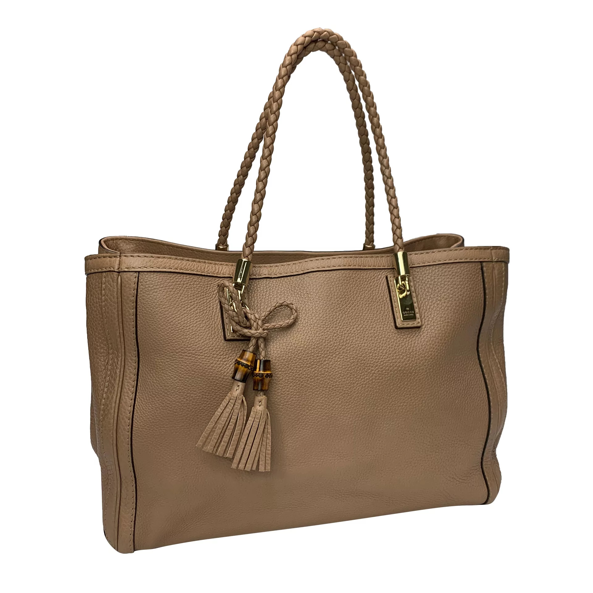 Bolsa Gucci Bella Tote Caramelo