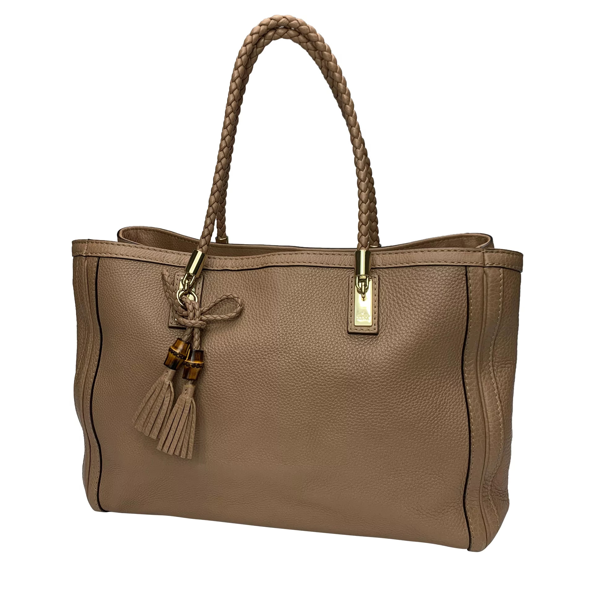Bolsa Gucci Bella Tote Caramelo