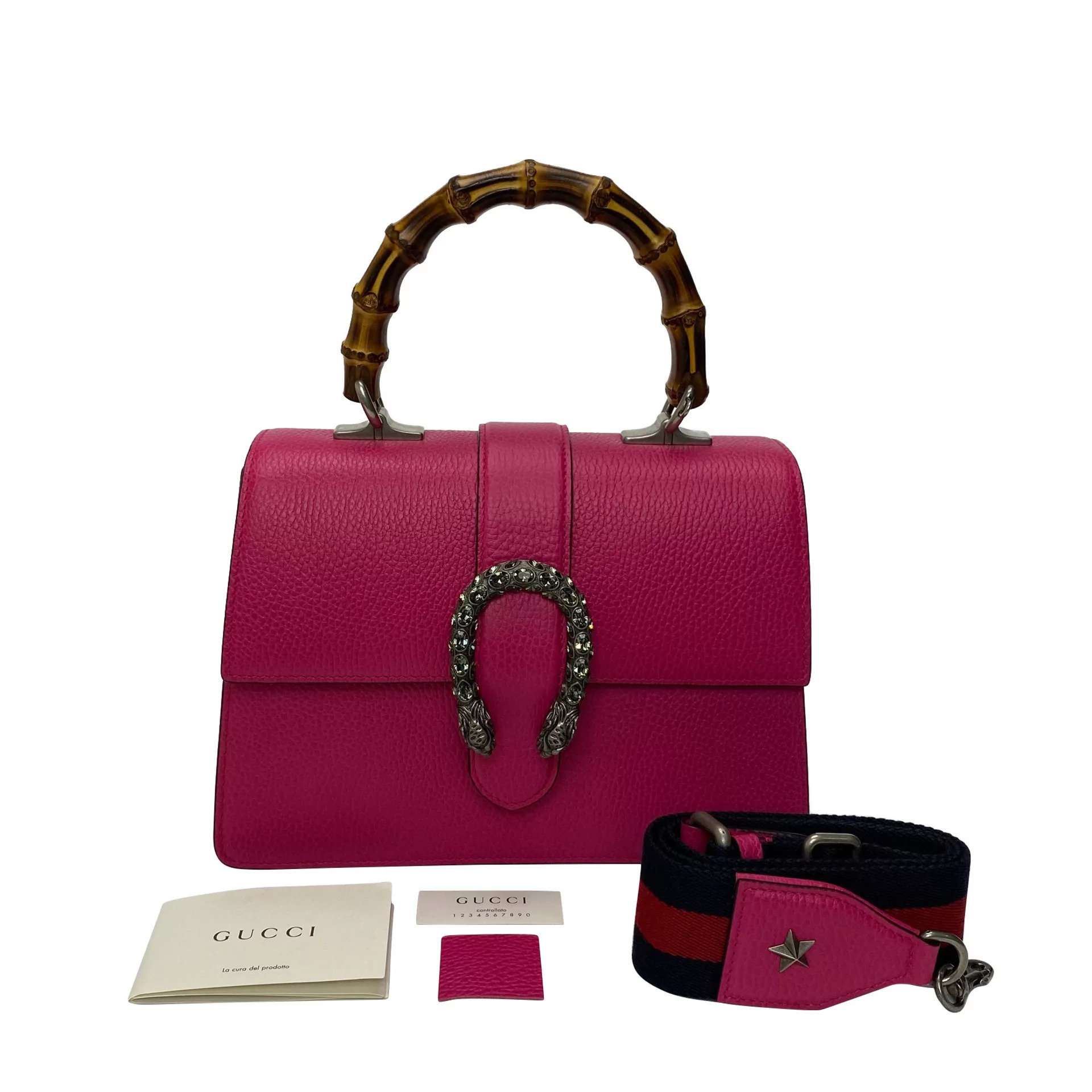 Bolsa Gucci Dionysus Pink Bamboo
