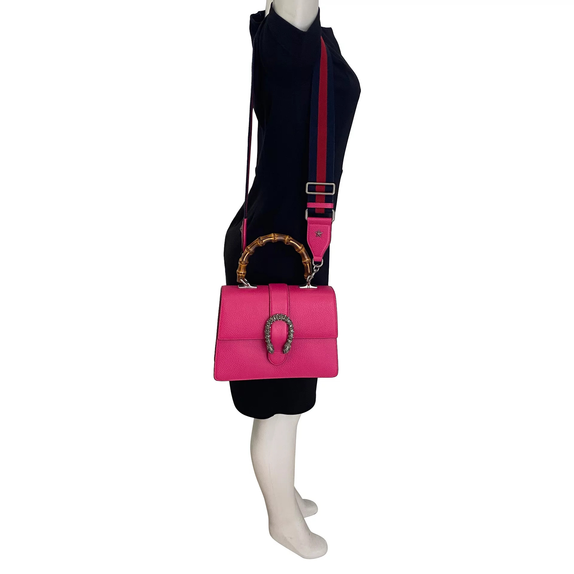 Bolsa Gucci Dionysus Pink Bamboo