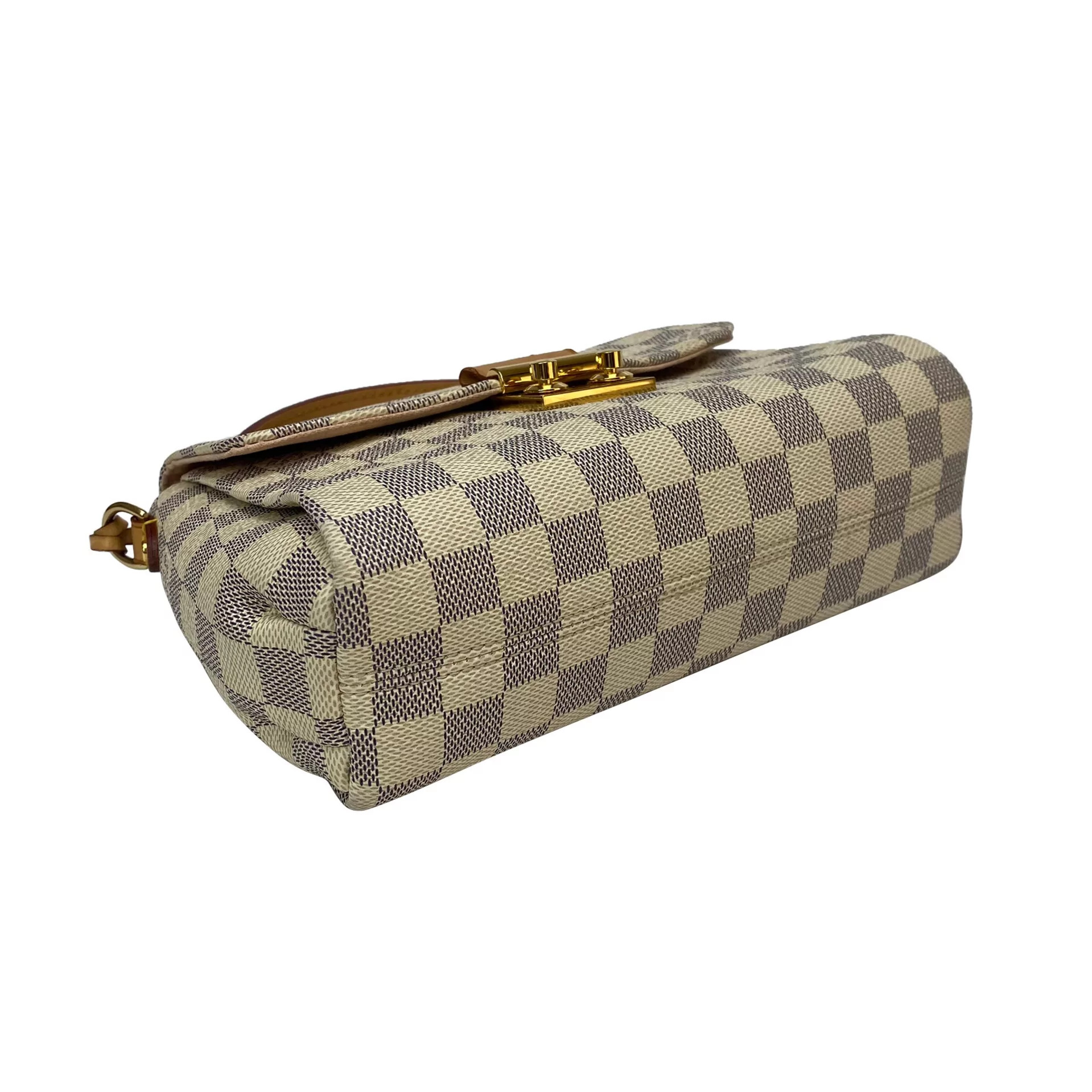 Bolsa Louis Vuitton Croisette Damier Azur