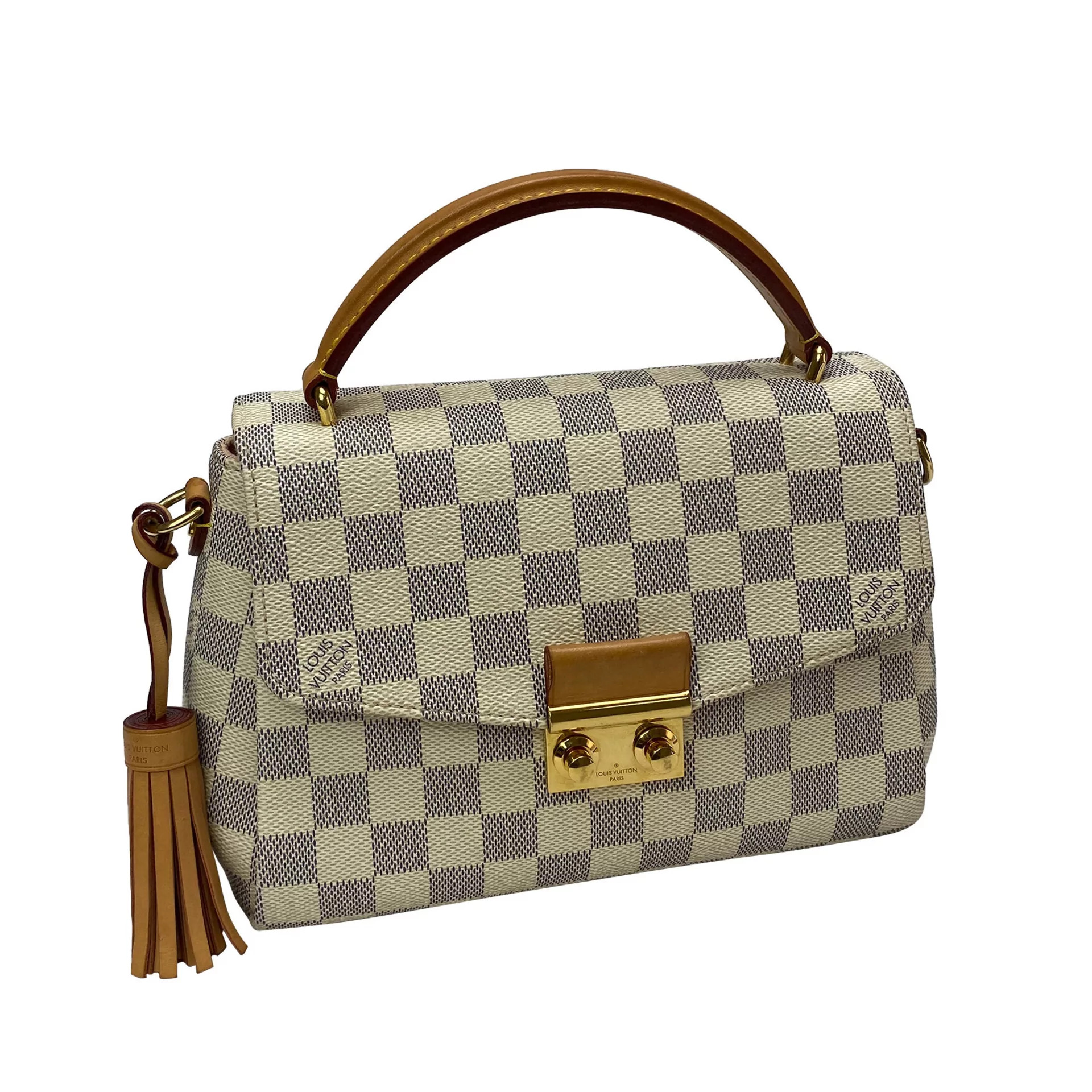 Bolsa Louis Vuitton Croisette Damier Azur