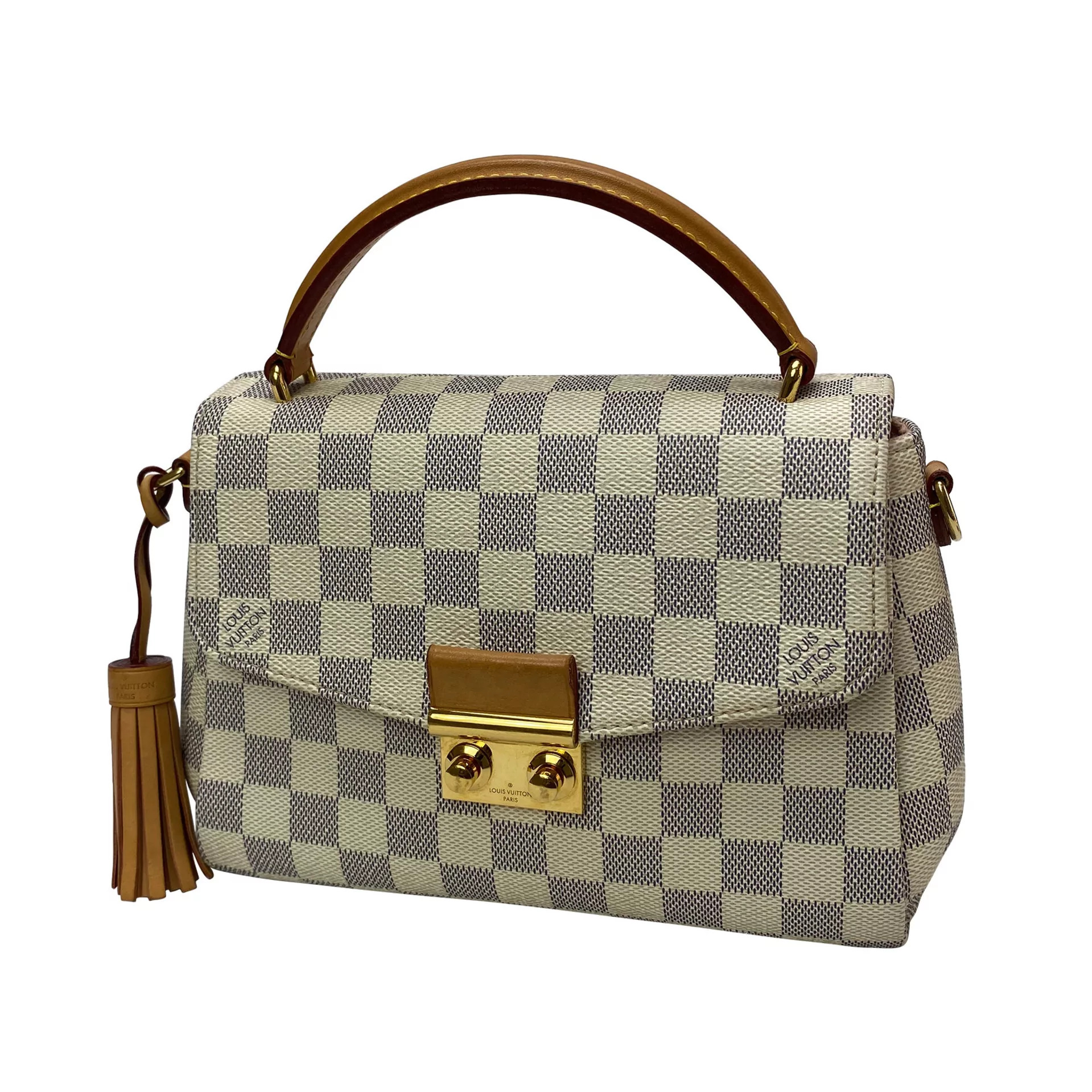 Bolsa Louis Vuitton Croisette Damier Azur