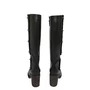 Bota Chanel Cano Longo Marrom
