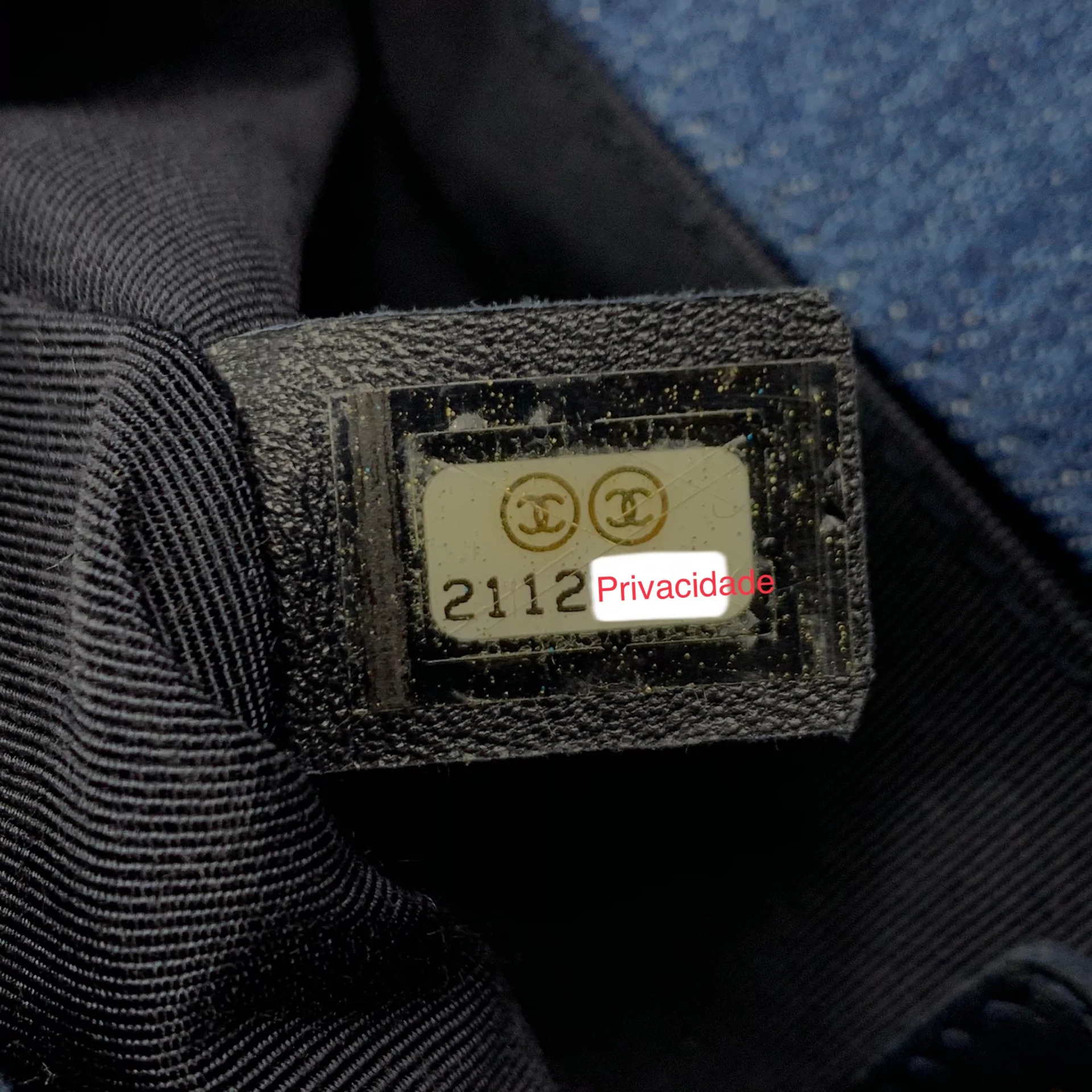 Bolsa Chanel Boy Denim Patchwork