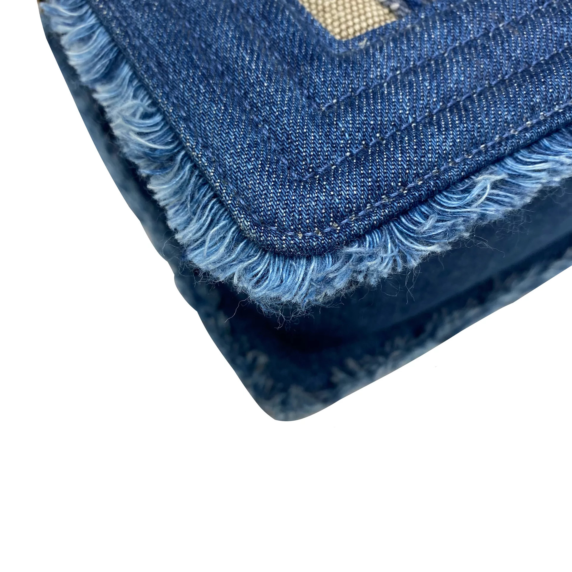 Bolsa Chanel Boy Denim Patchwork