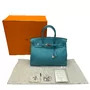 Bolsa Hermès Birkin 35 Togo Blue Atoll