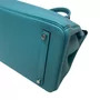 Bolsa Hermès Birkin 35 Togo Blue Atoll