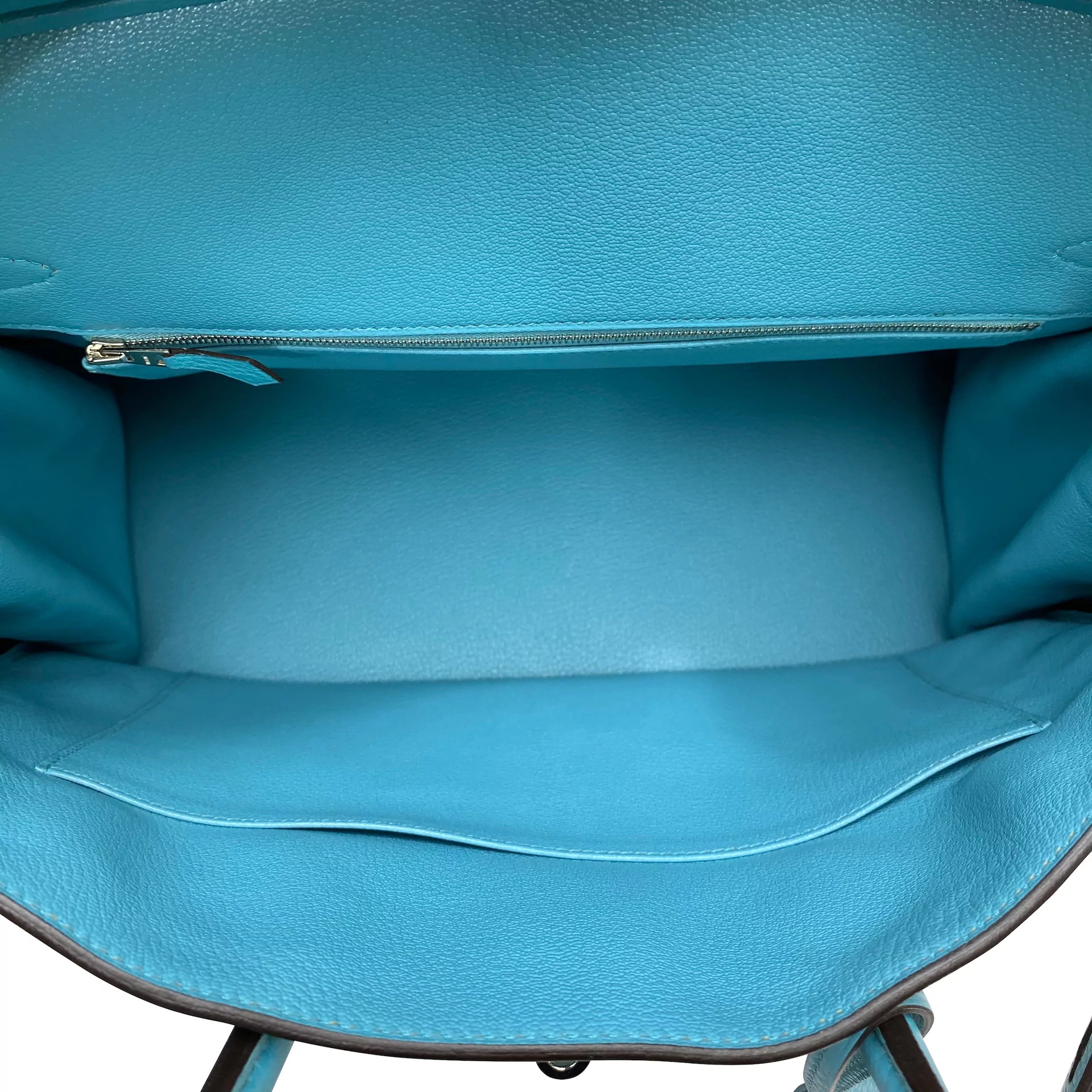 Bolsa Hermès Birkin 35 Togo Blue Atoll